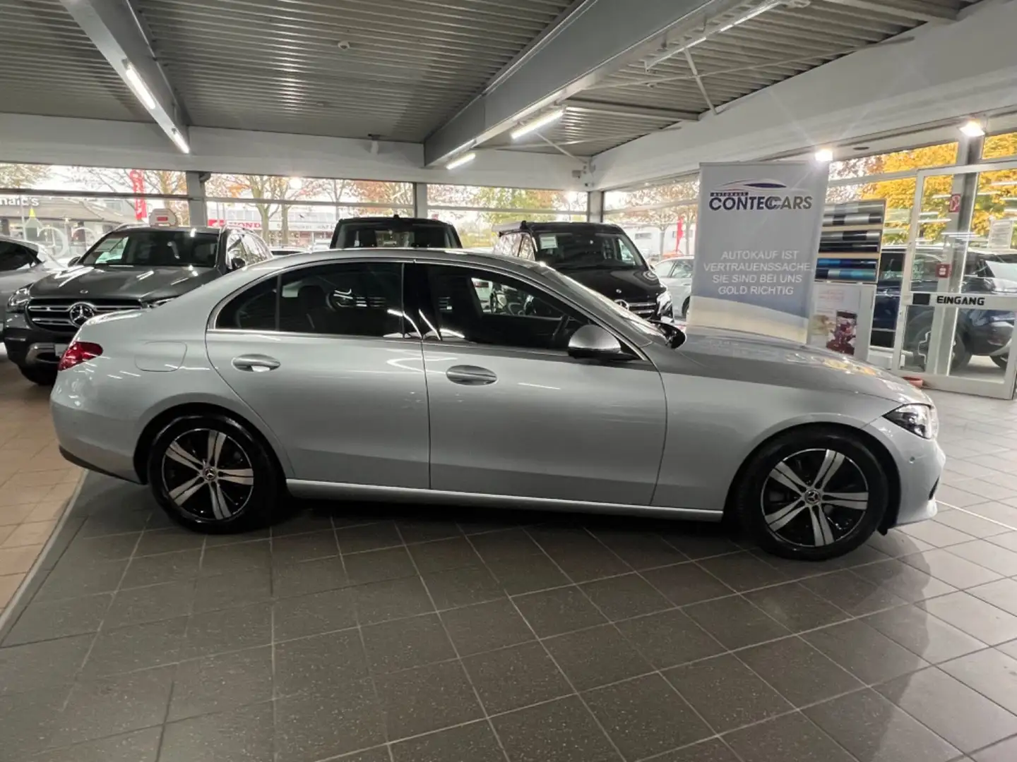Mercedes-Benz C 200 d Lim. Avantgarde 2xAdvanced+SH+PARK+TOTW Silver - 1