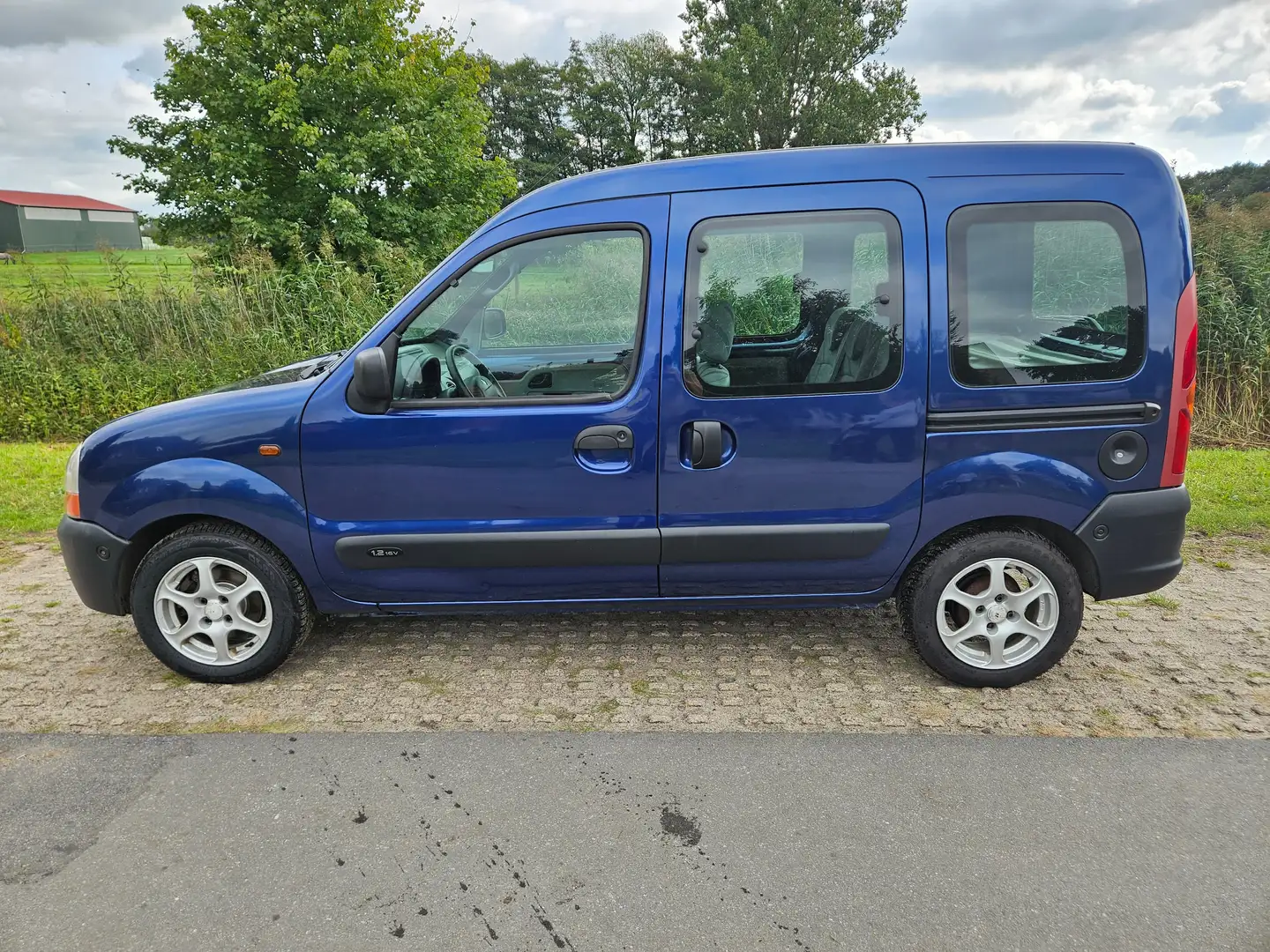 Renault Kangoo Kangoo 1.2 16V TÜV NEU! Klima, Alu, AHK, TOP! Blau - 2