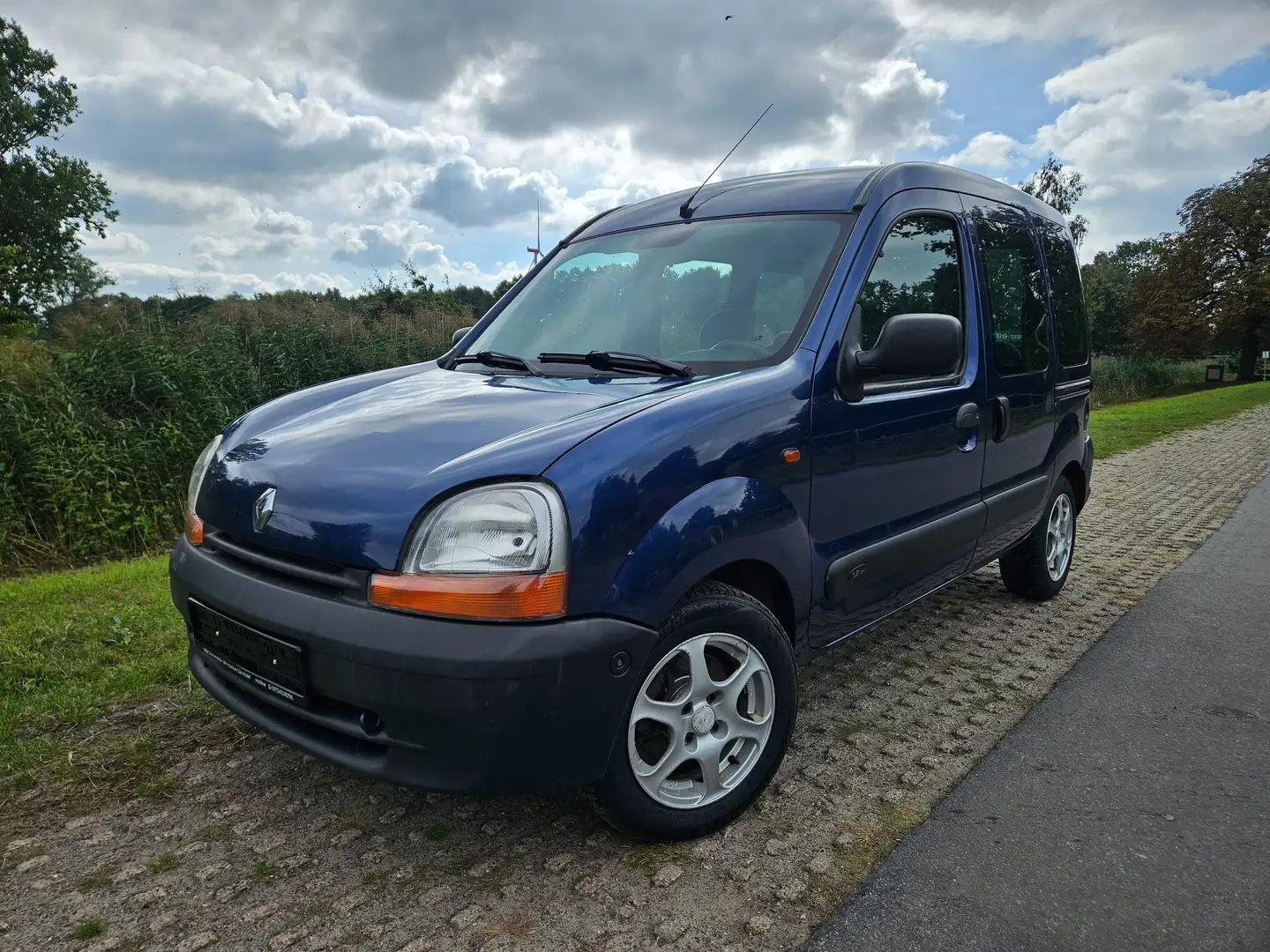 Renault Kangoo Kangoo 1.2 16V TÜV NEU! Klima, Alu, AHK, TOP! Blau - 1