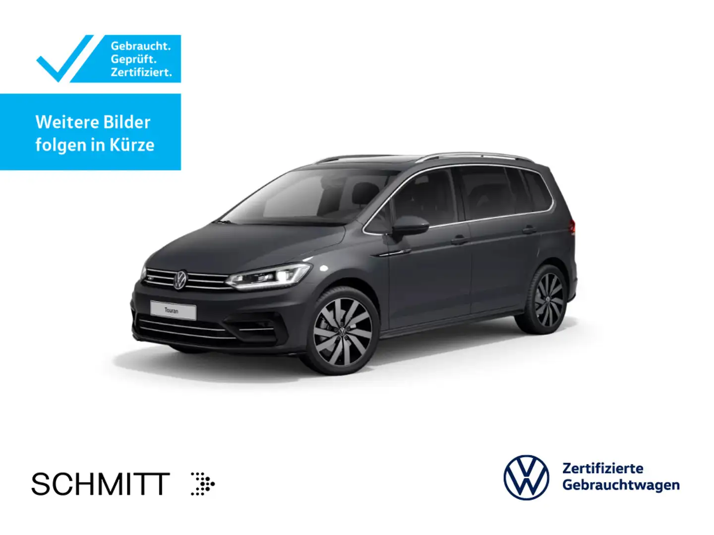 Volkswagen Touran 2.0 TDI DSG R-LINE*7-SITZER*LED*AHK*PANO* Grau - 1