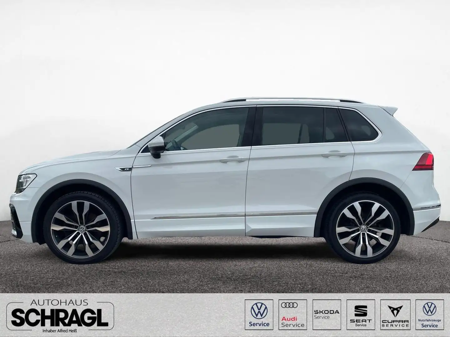Volkswagen Tiguan 2.0 TDI DSG HIGHLINE R-LINE+AHK+PANO+AREA Blanco - 2