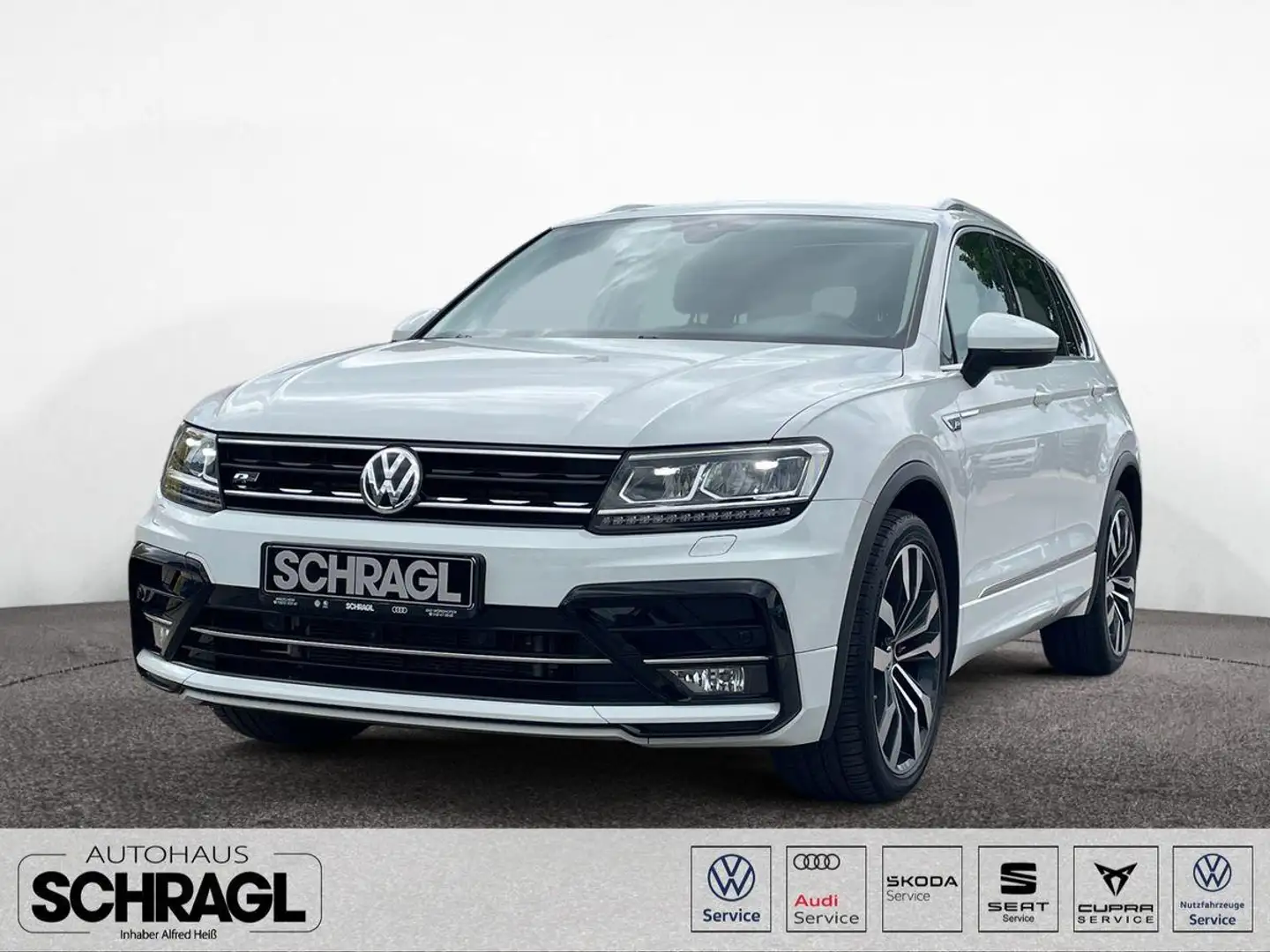 Volkswagen Tiguan 2.0 TDI DSG HIGHLINE R-LINE+AHK+PANO+AREA Blanco - 1