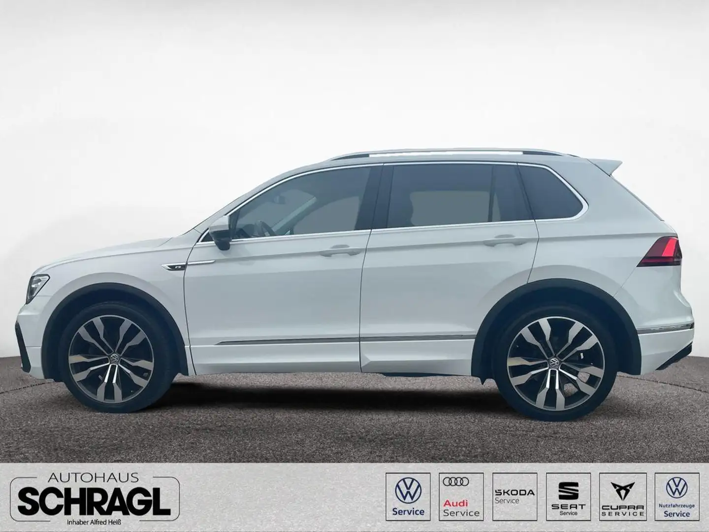 Volkswagen Tiguan 2.0 TDI DSG HIGHLINE R-LINE+AHK+PANO+AREA Weiß - 2
