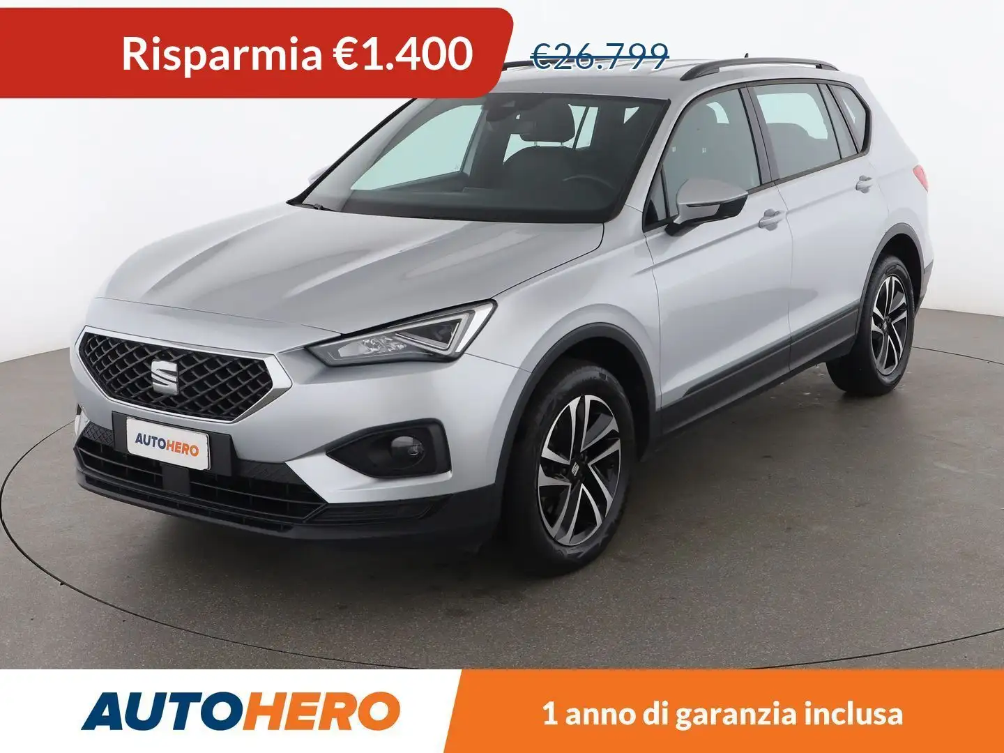 SEAT Tarraco 2.0 TDI Style DSG Argent - 1