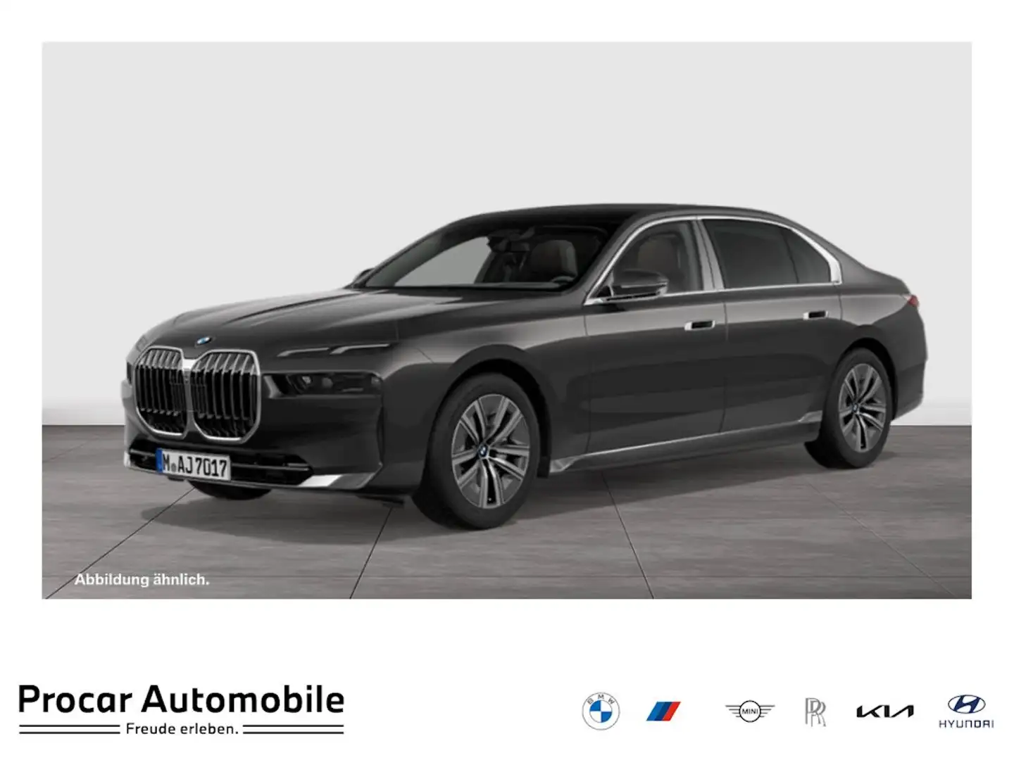 BMW 740 d xDrive Limousine Standheiz. DA Prof. Massage v+h Grau - 1