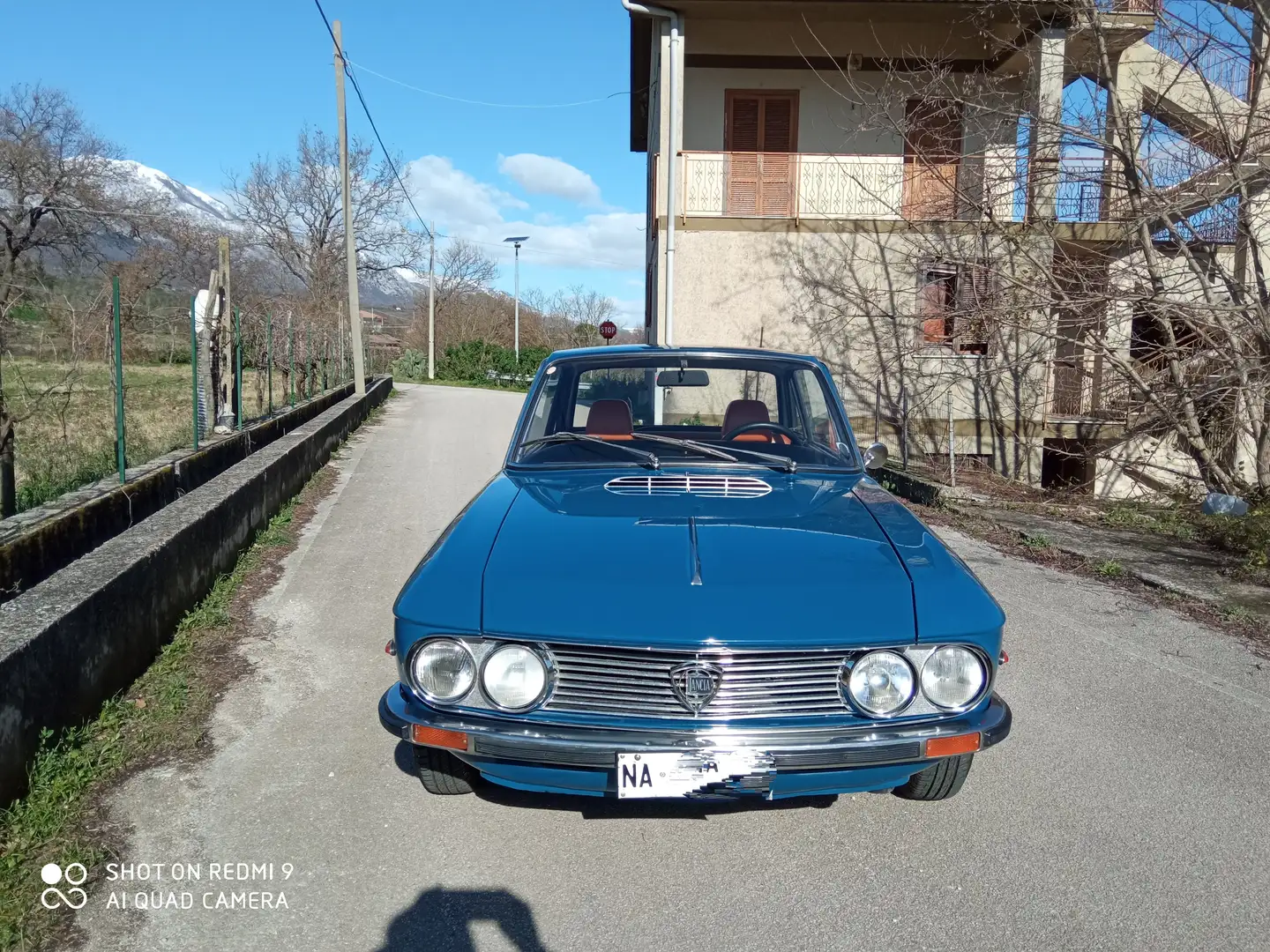 Lancia Fulvia D'epoca ASI 1974 Синій - 2