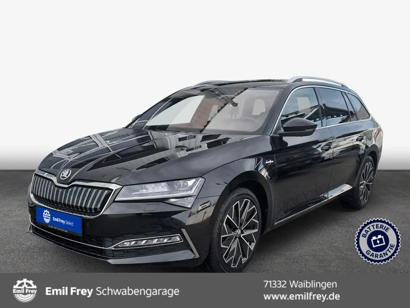 Skoda Superb Combi 1.4TSI iV DSG L&K *ACC/LED/360* Noir - 1