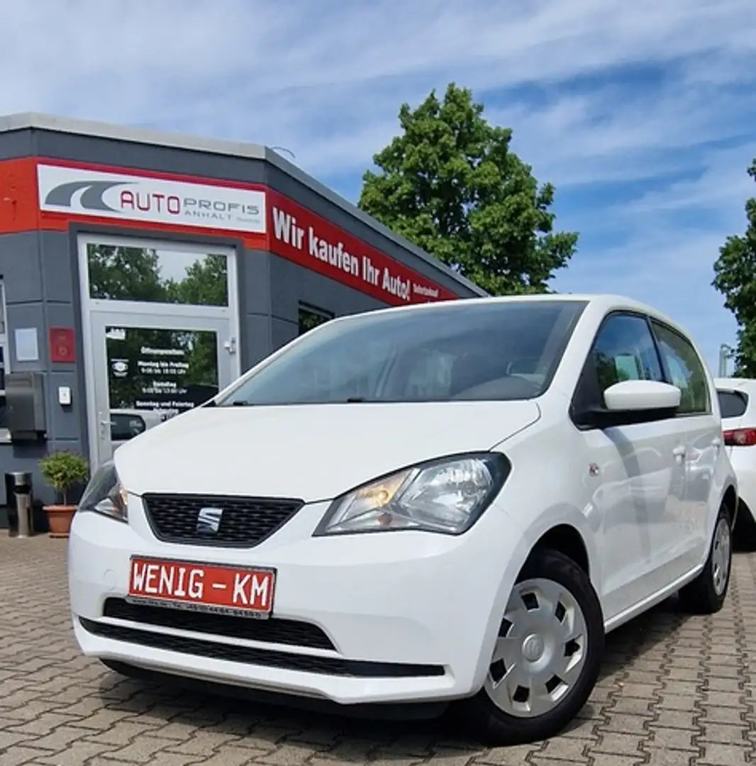 SEAT Mii 1,0 5-türig STYLE KLIMA COOL 1.Hand Bílá - 1