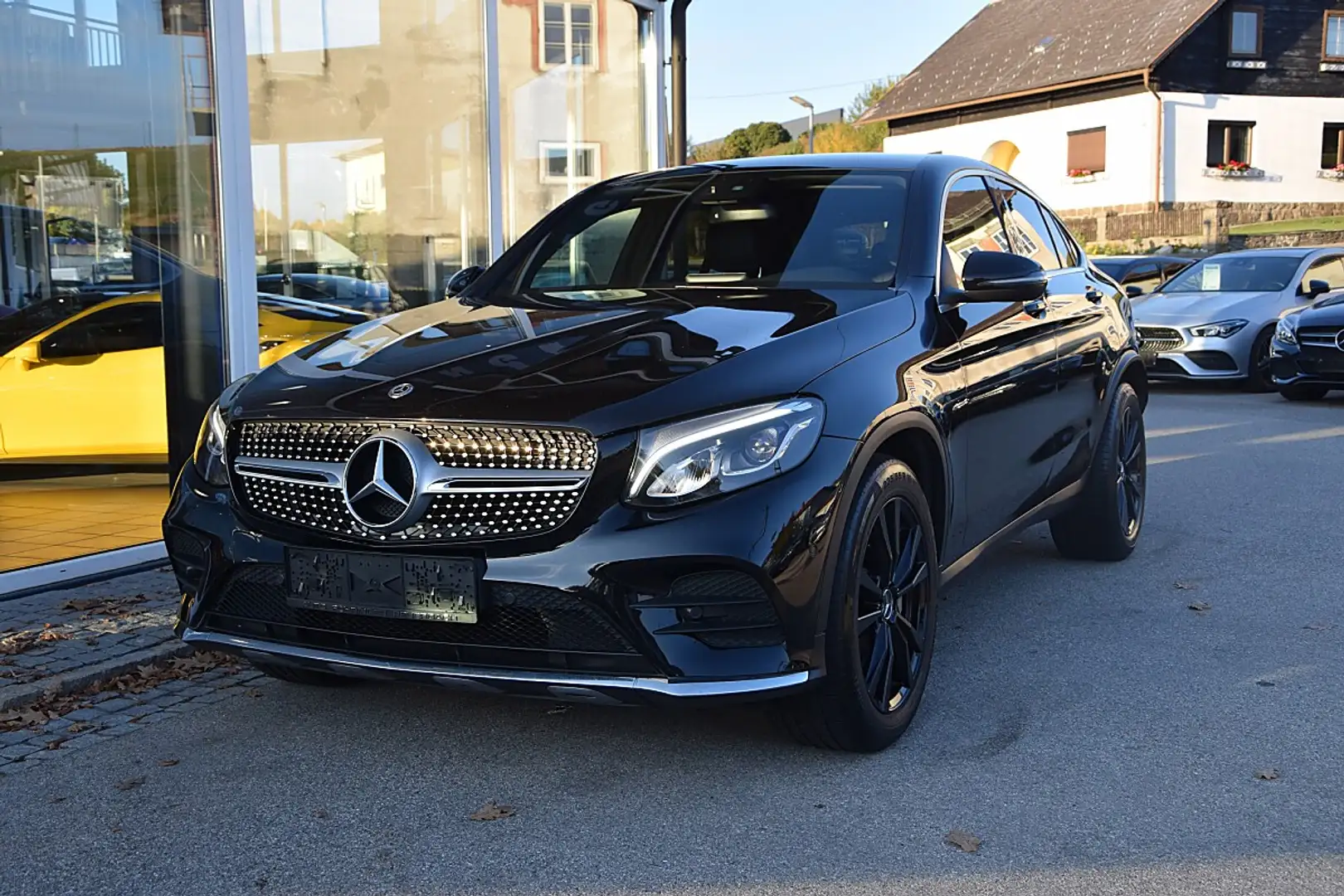 Mercedes-Benz GLC 220 d AMG Line 4matic Coupe*LED*NAVI* Schwarz - 2