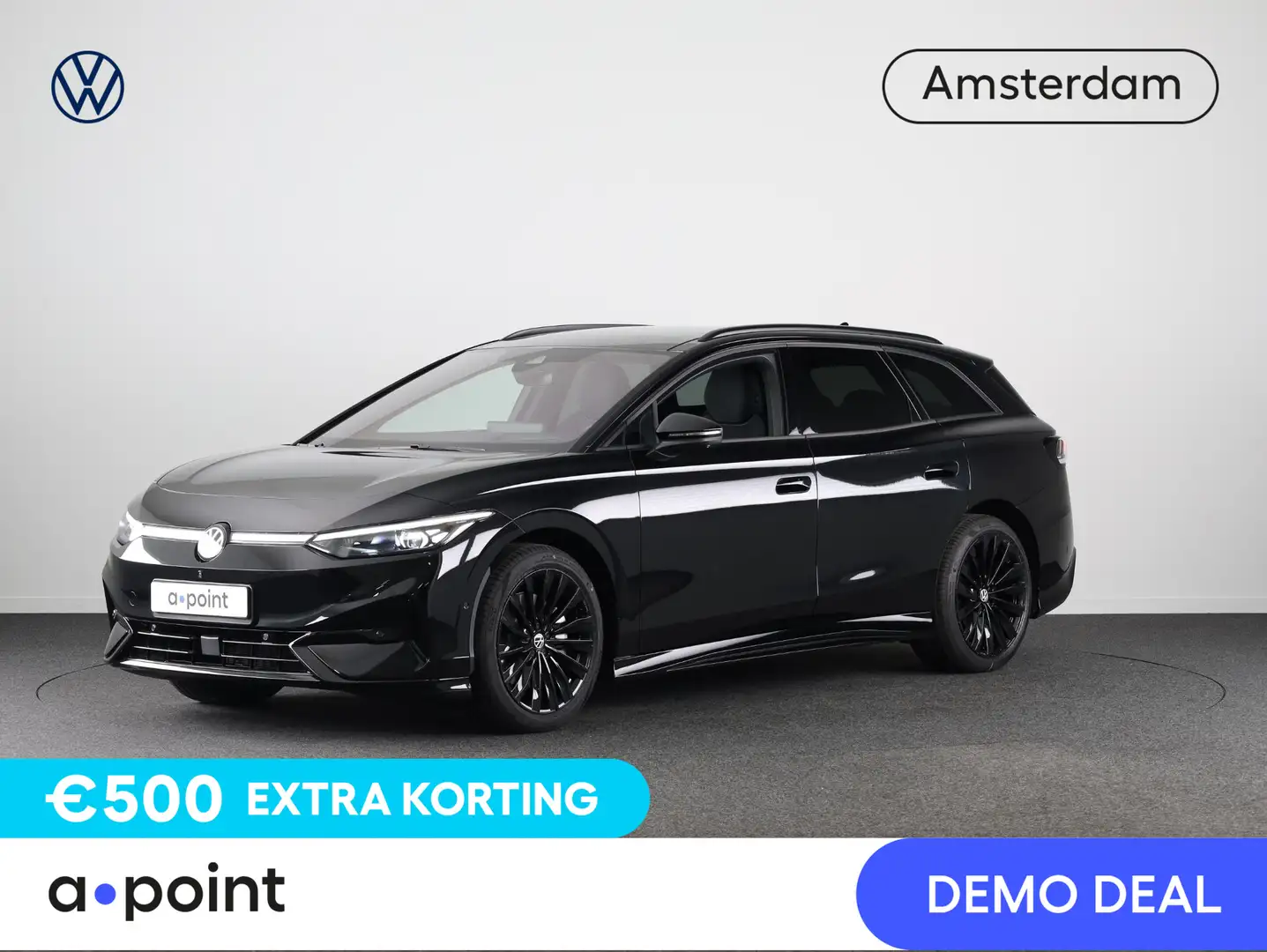 Volkswagen ID.7 Tourer Pro Limited Edition 77 kWh | Panoramadak | Zwart - 1