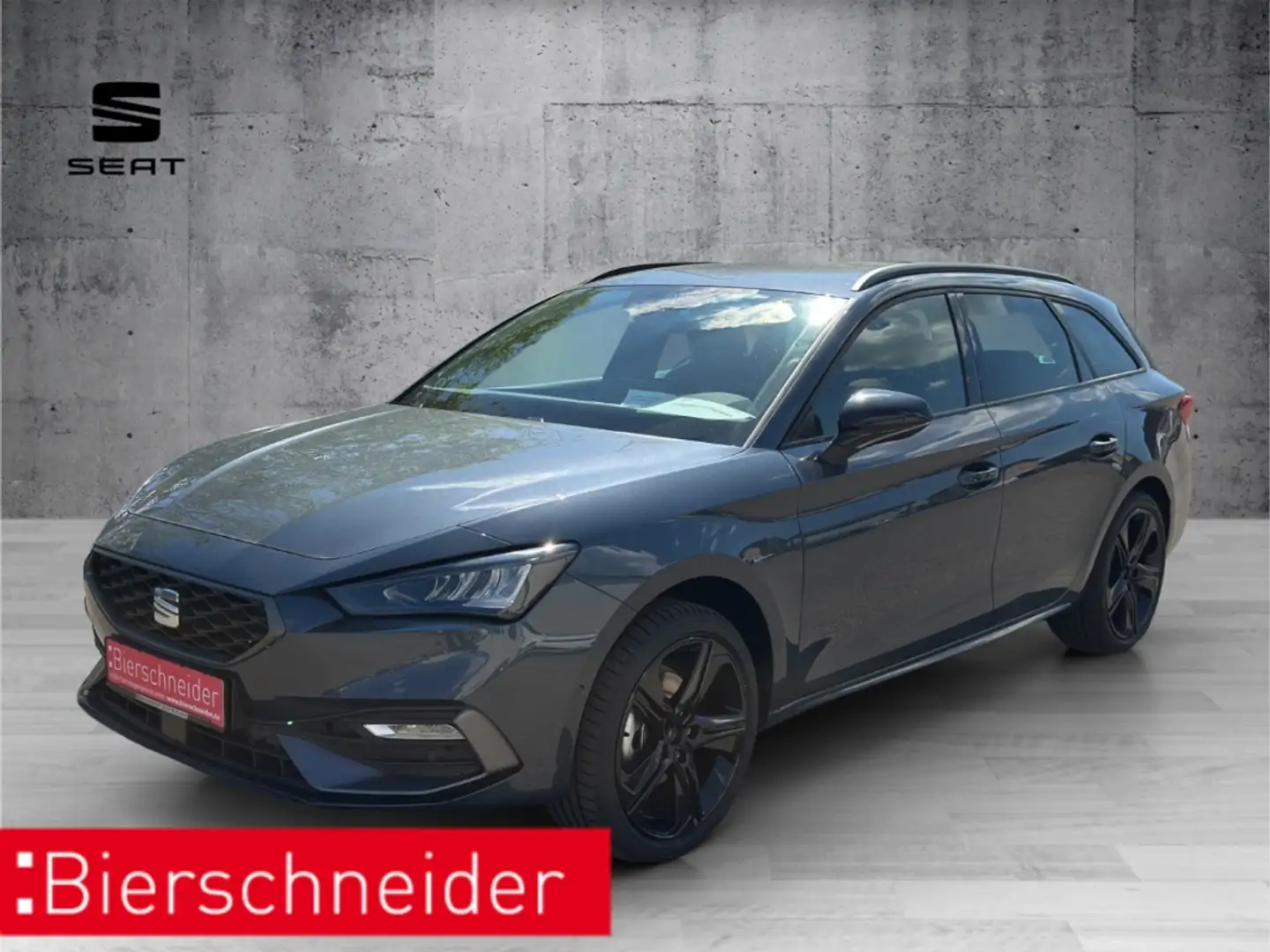 SEAT Leon Sp. FR 1.5 eTSI DSG Black Edition AHK FaPa L Navi Grau - 1