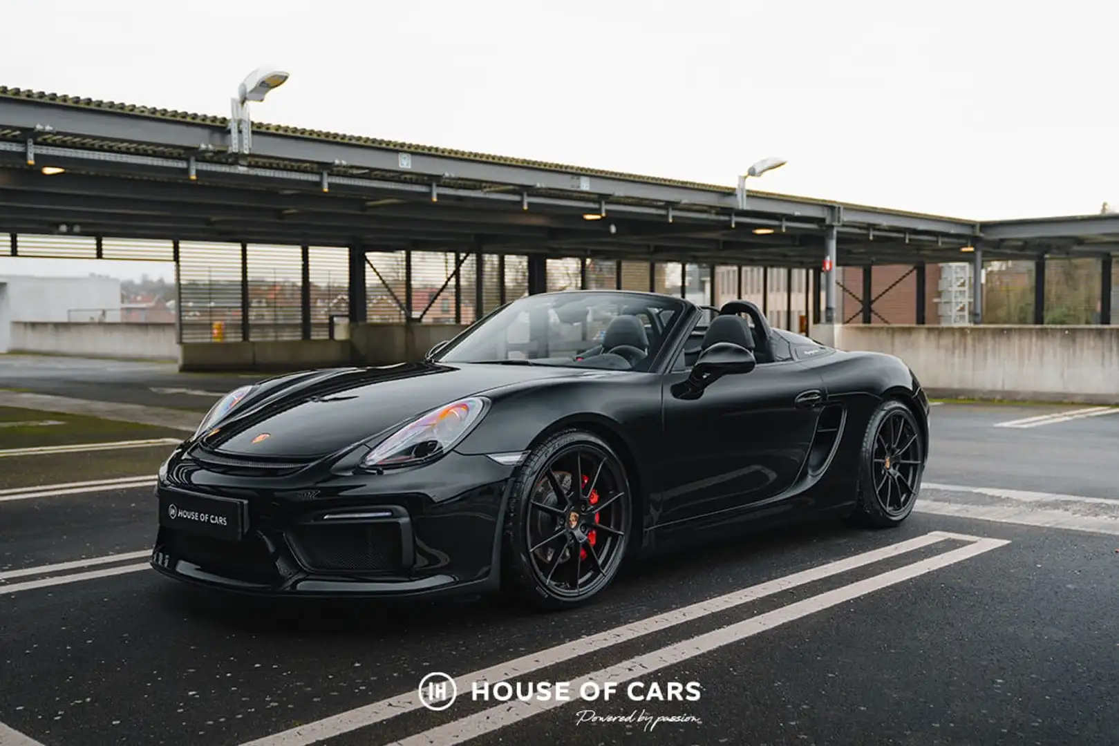 Porsche Boxster 981 SPYDER 1ST PAINT - BEST OPTIONS ! Negro - 2