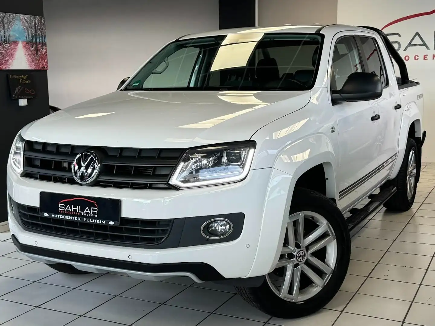 Volkswagen Amarok Dark Label DoubleCab 4Motion°NAVI°AHK°LED Wit - 1