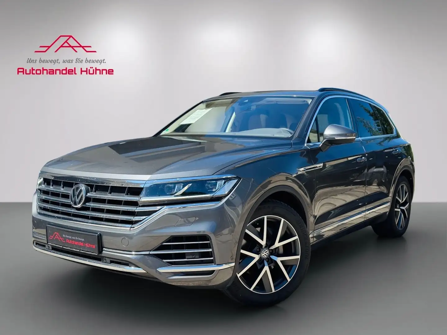 Volkswagen Touareg Atmosphere 4Motion/Dynaudio/AHK/Pano/TOP Gris - 1