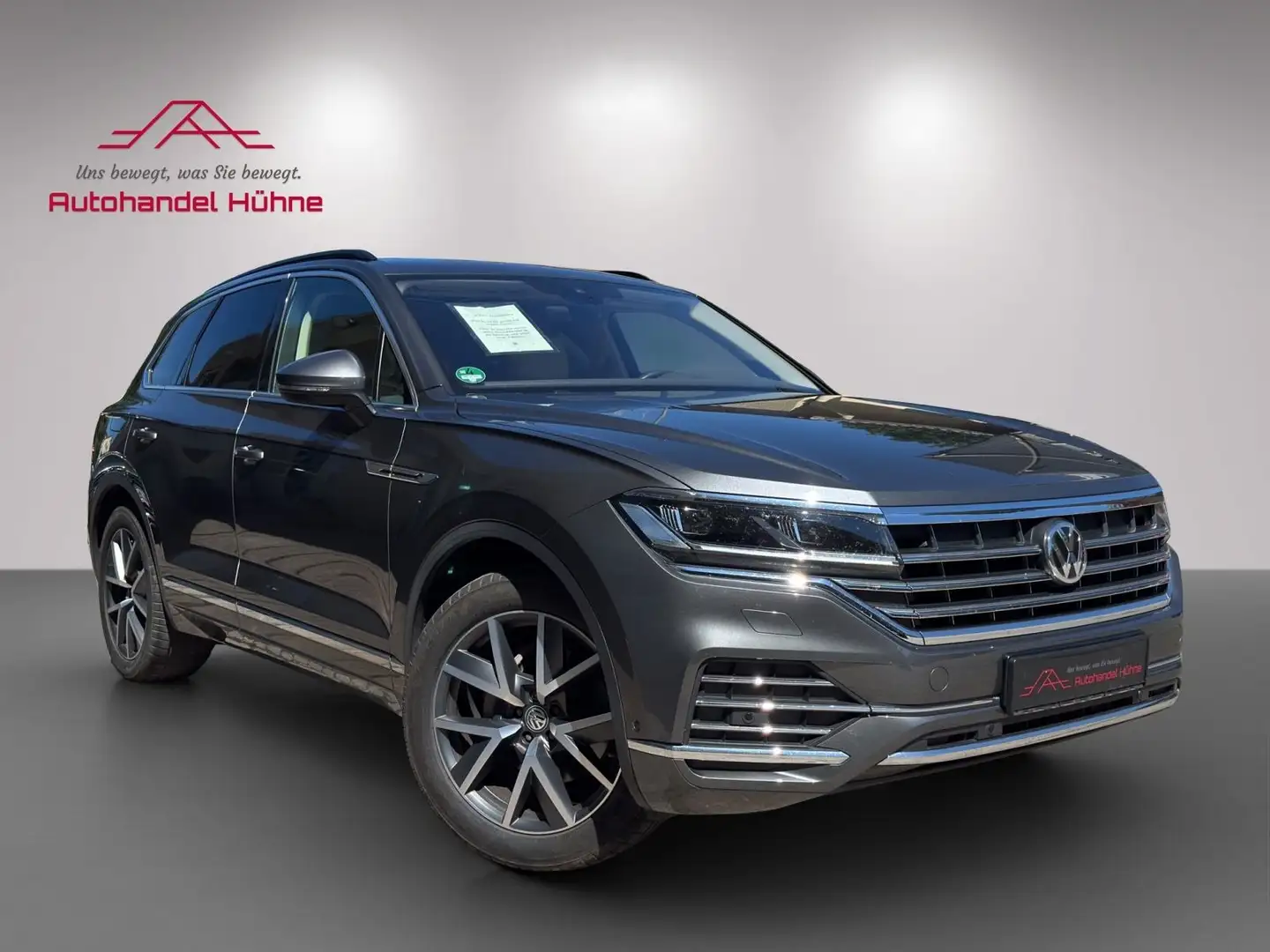 Volkswagen Touareg Atmosphere 4Motion/Dynaudio/AHK/Pano/TOP Gris - 2
