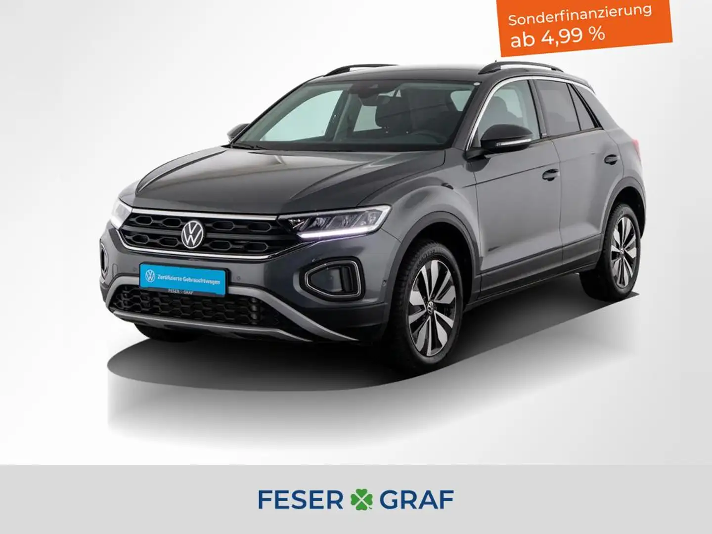 Volkswagen T-Roc 1.5TSI Life LED Rückfahrkamera Navigationssystem Gris - 1