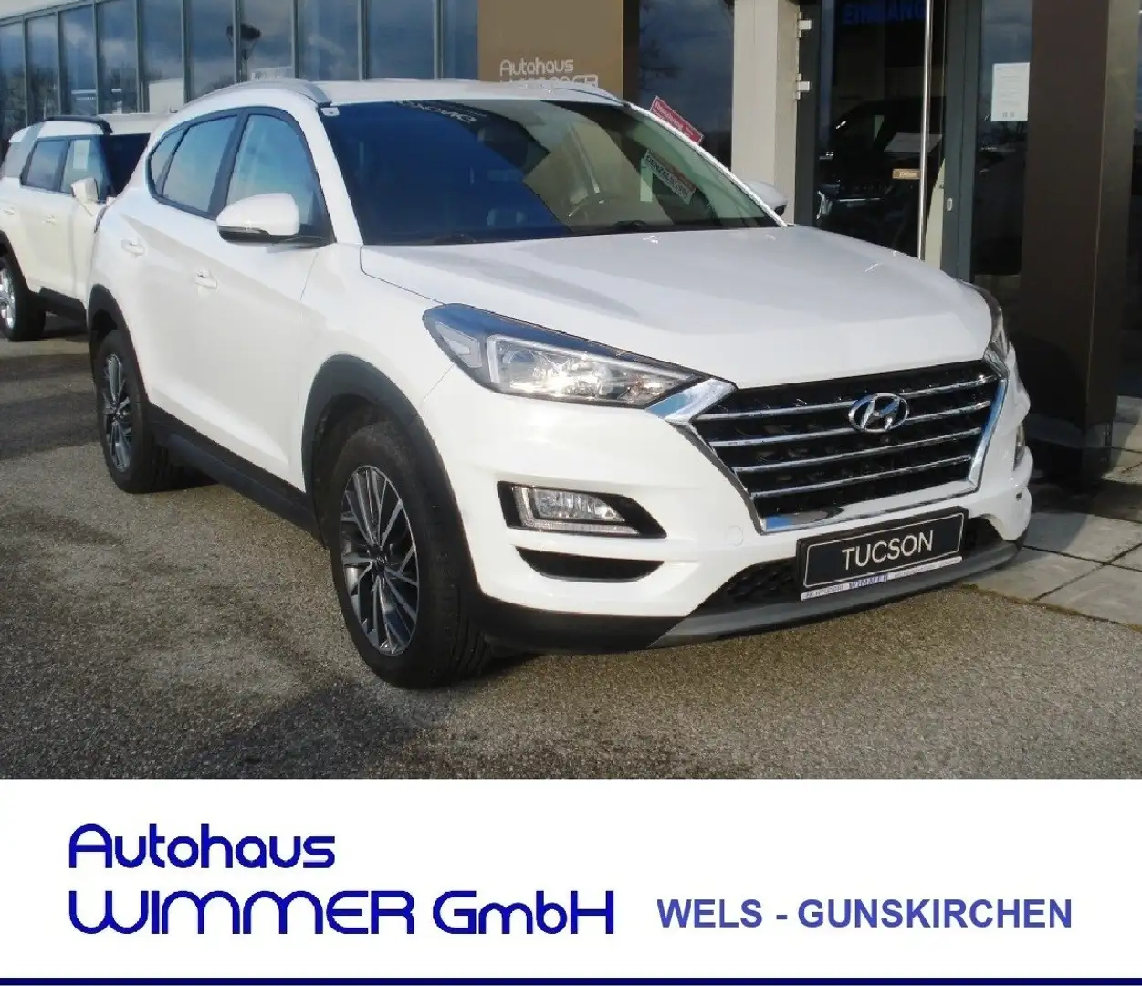 Hyundai TUCSON Tucson 1,6 CRDI Level 3 Plus DCT Aut. Weiß - 1