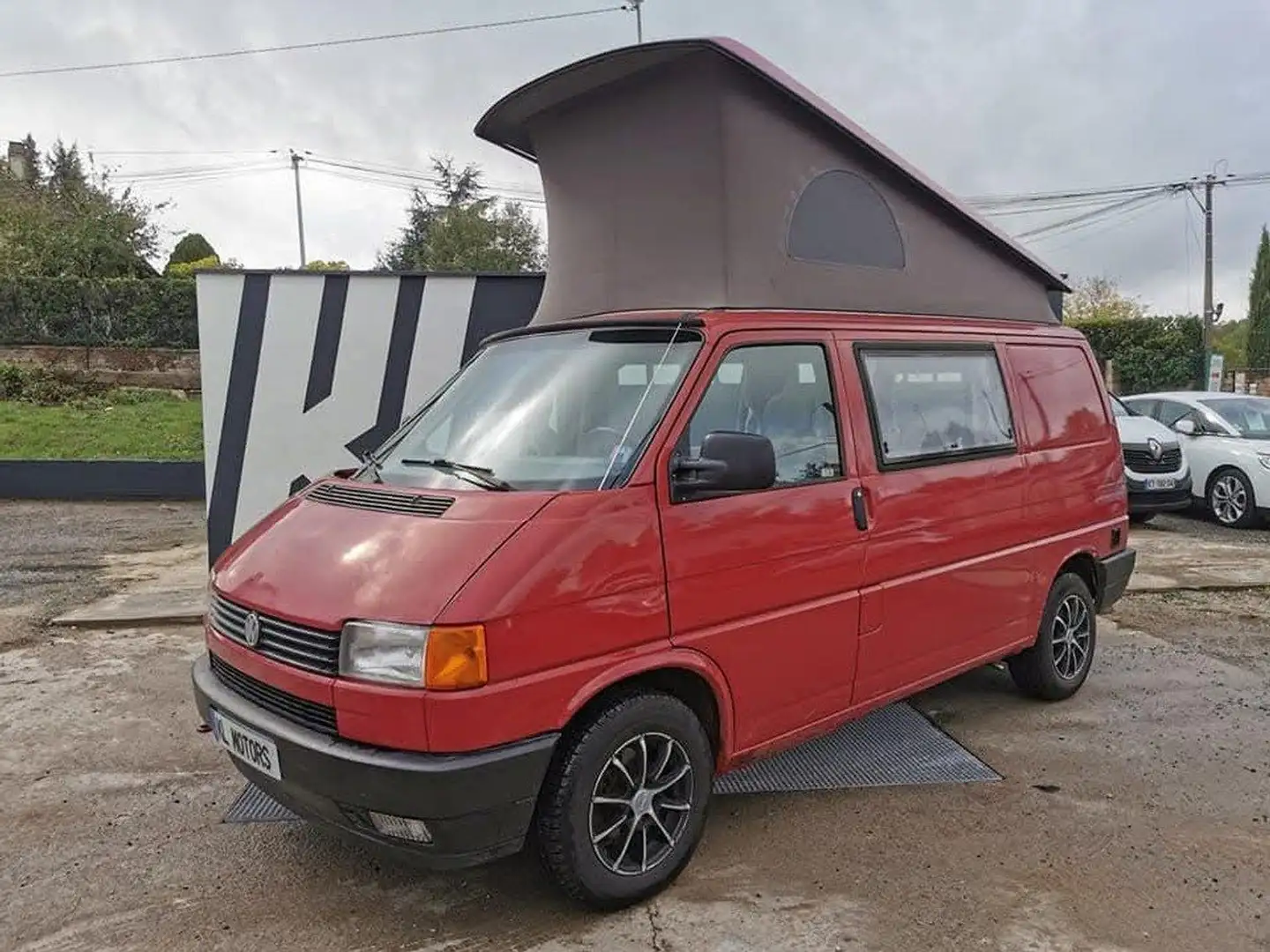Volkswagen Grand California 1.9L TD T4 WESTFALIA 4 PLACES 4 COUCHAGES Rood - 2
