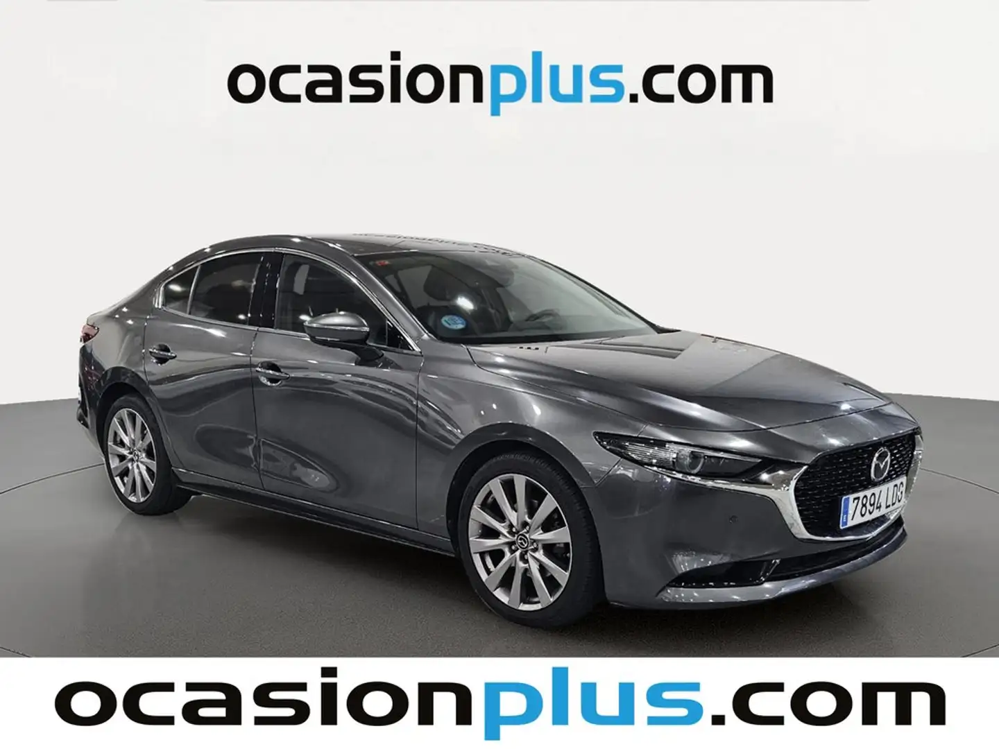 Mazda 3 Sedán 2.0 e-Skyactiv-G Zenith Safety Black Aut. 9 Gris - 2