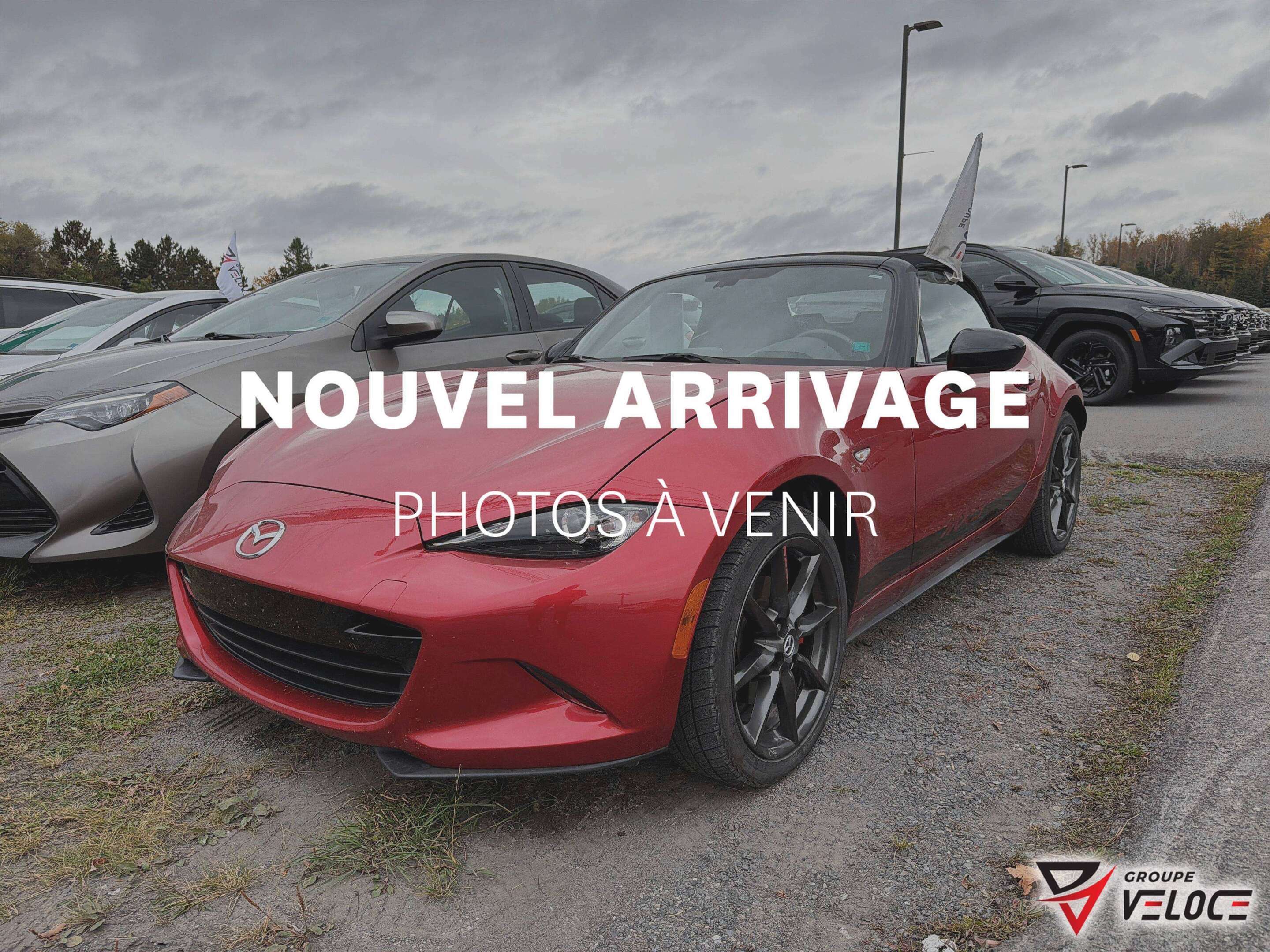 Red 2016 Mazda MX-5 Convertible  6-Speed Automatic