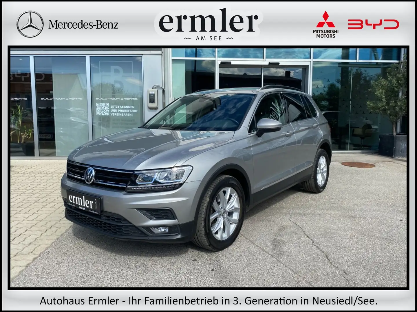 Volkswagen Tiguan 2.0 TDI BMT Comfortline 4Motion PTS Grau - 1