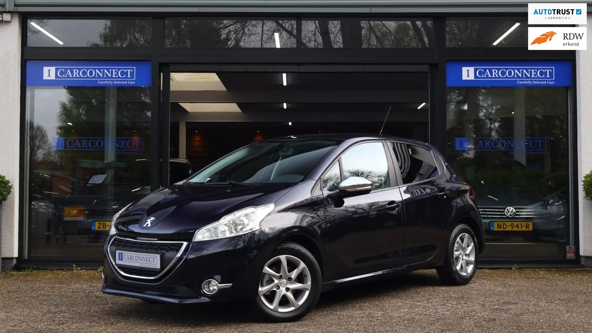 Peugeot 208 1.2 VTi Urban Soul|Cruise|PDC|Navi|Airco Kék - 1