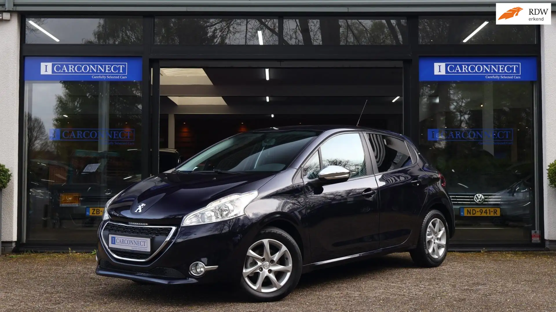 Peugeot 208 1.2 VTi Urban Soul|Cruise|PDC|Navi|Airco Blau - 1