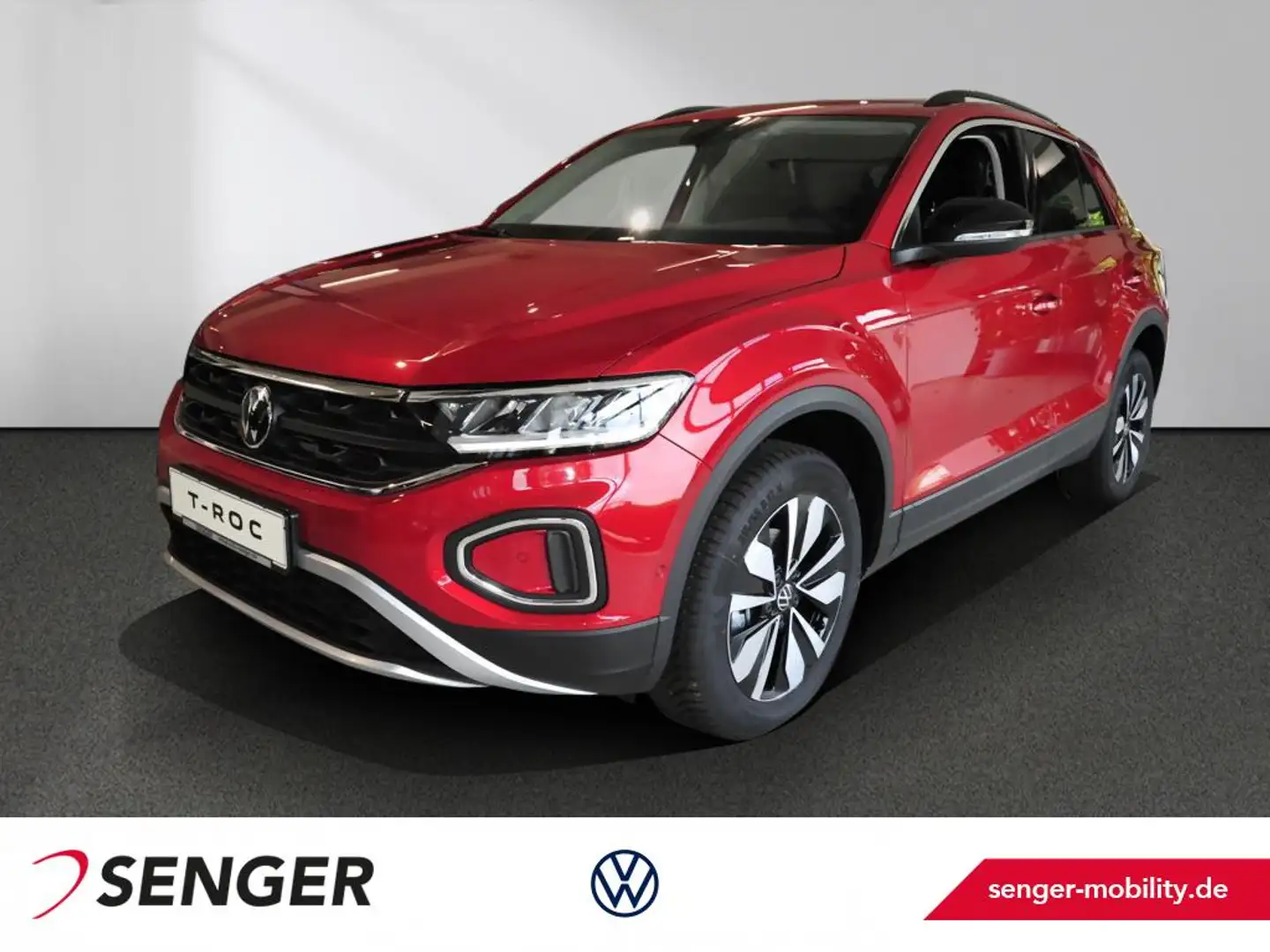 Volkswagen T-Roc GOAL 1.5 l TSI Komfort-Sitze Sitzhzg. LED Rot - 1