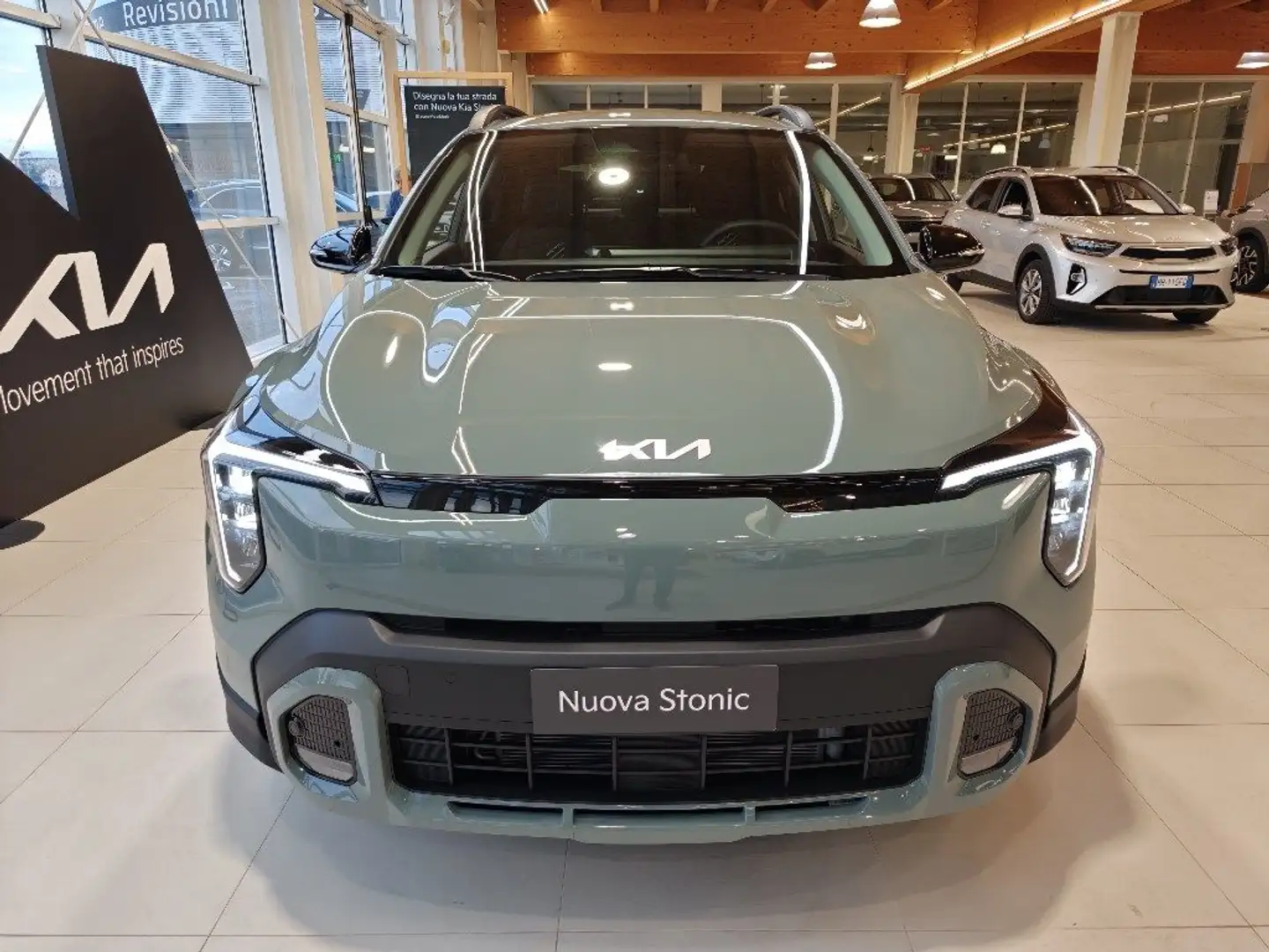 Kia Stonic 1.0 T-GDi 115 CV MHEV MT GT Line - PRONTA CONSEGNA Verde - 2