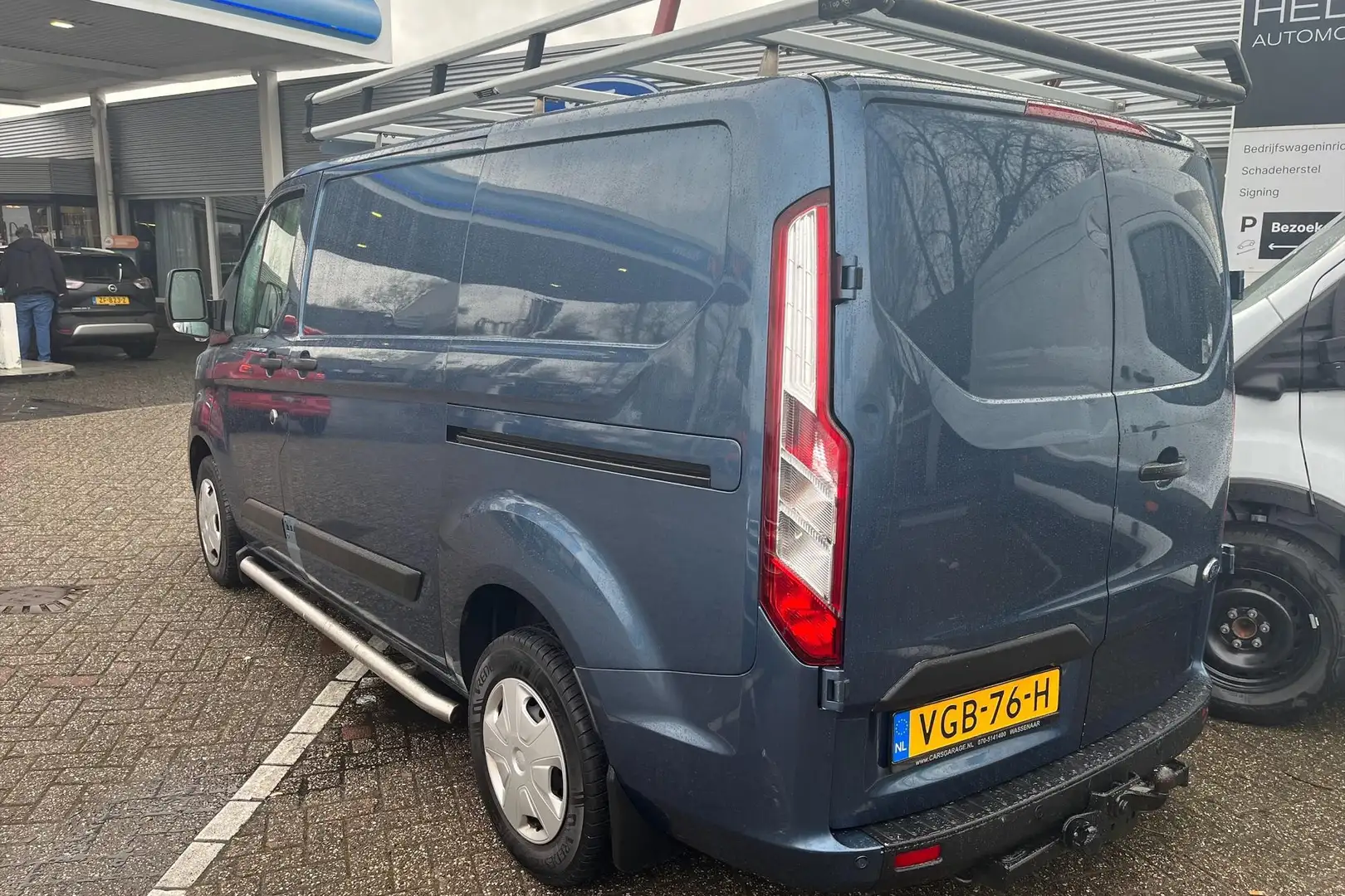 Ford Transit Custom 280 2.0 TDCI L1H1 Trend Imperiaal en sidebars Bleu - 2