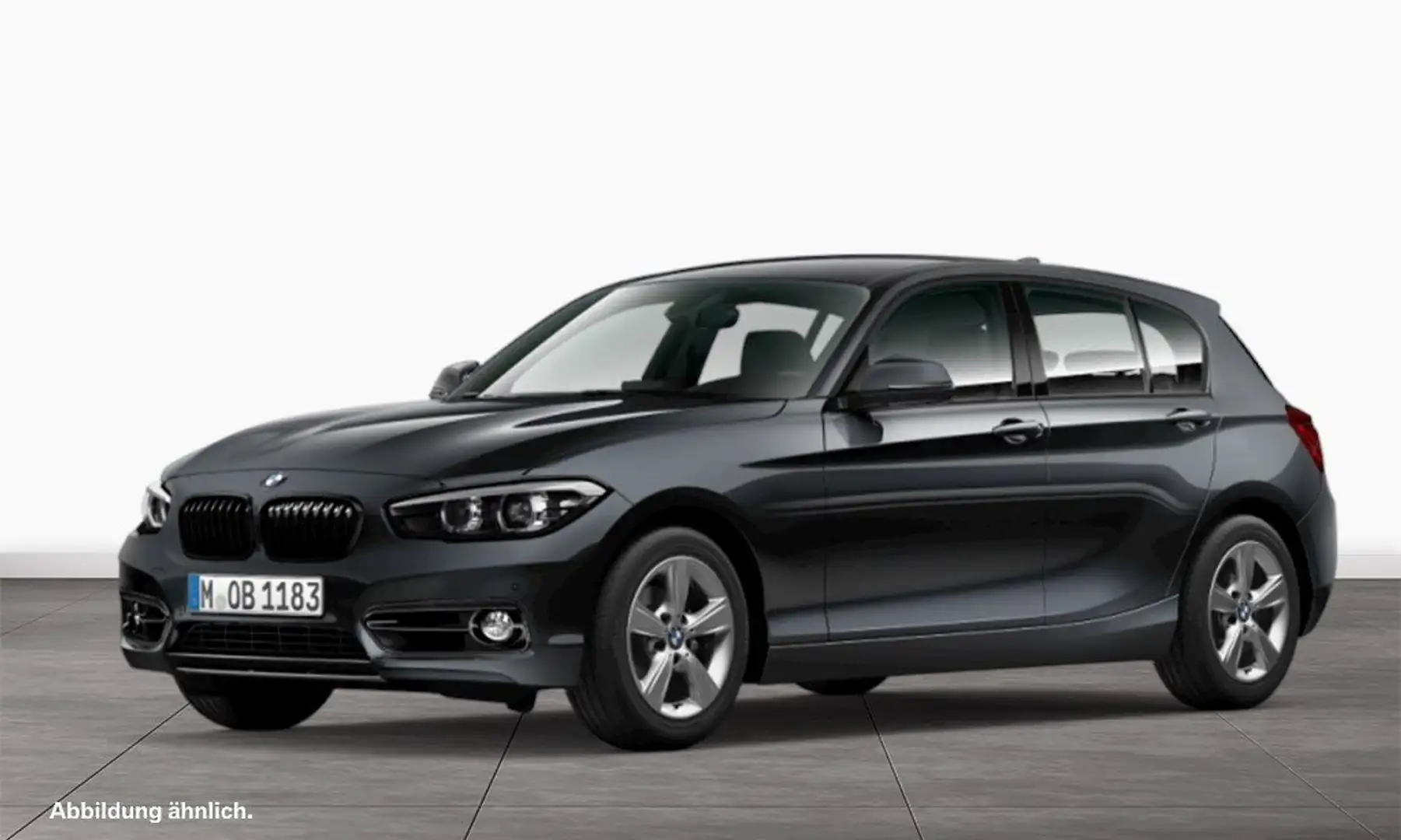 BMW 118 i 5-Türer Edition Sport Line LED Navi Bus. Grau - 1