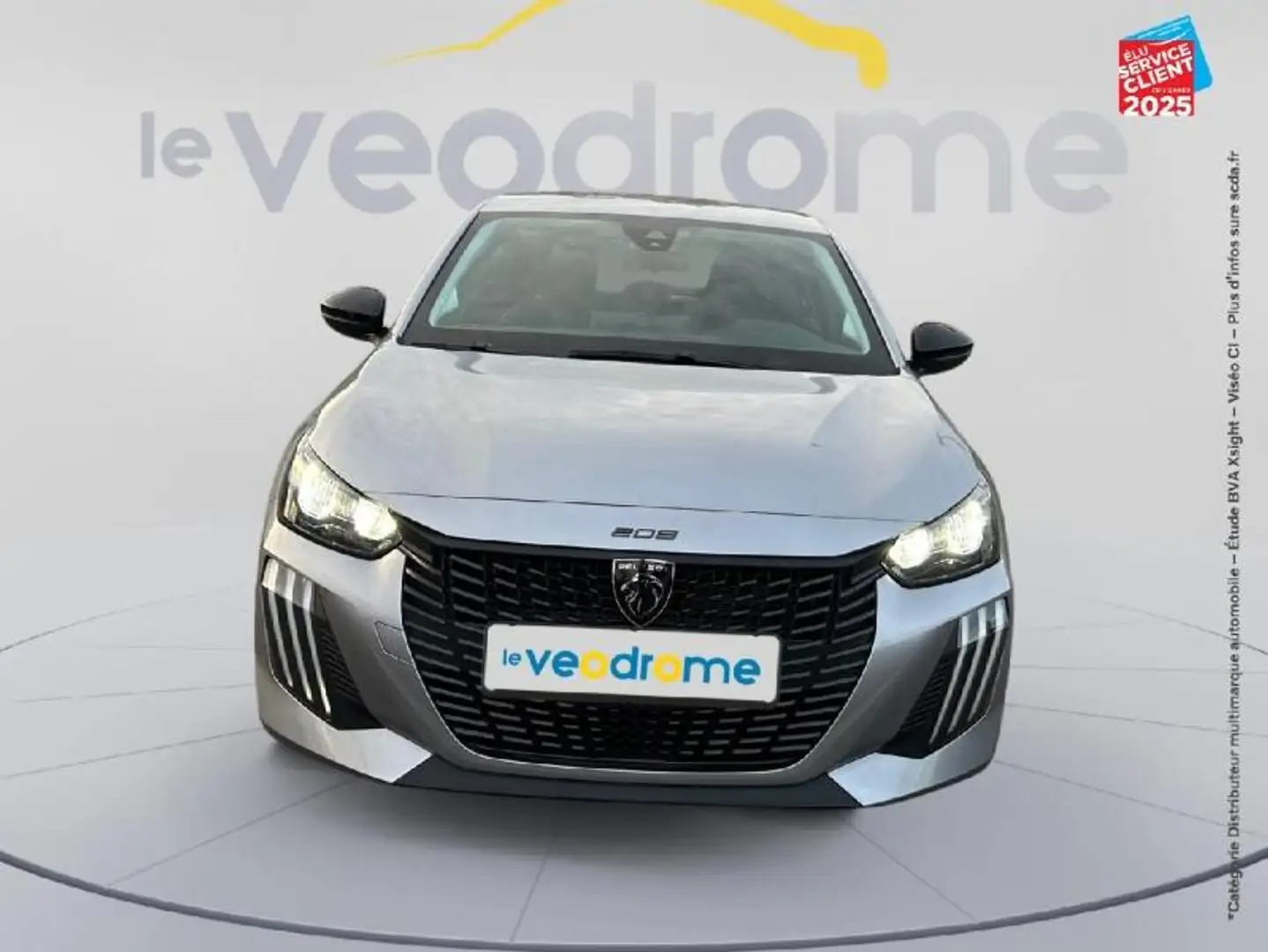 Peugeot 208 1.2 PureTech 75ch S/S Active Radar AR Carplay Gris - 2