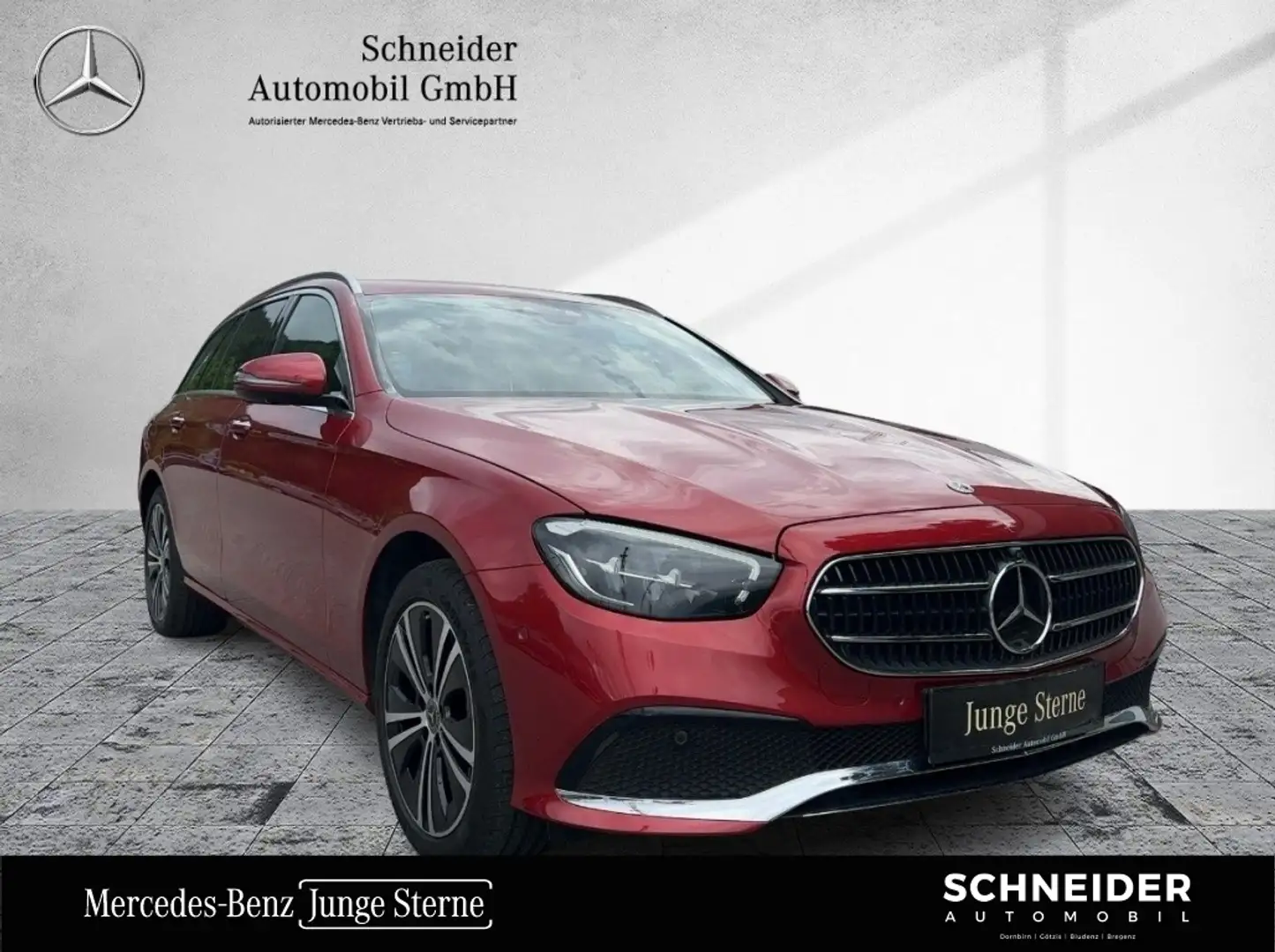Mercedes-Benz E 220 d 4MATIC T-Modell Austria Edition ACC Navi Rot - 1
