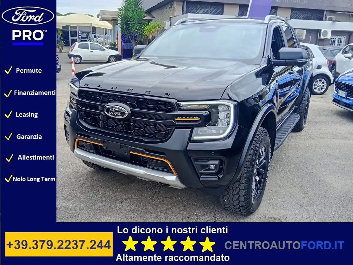 Ford Ranger Ranger Wildtrak X Pronta Consegna Noir - 1