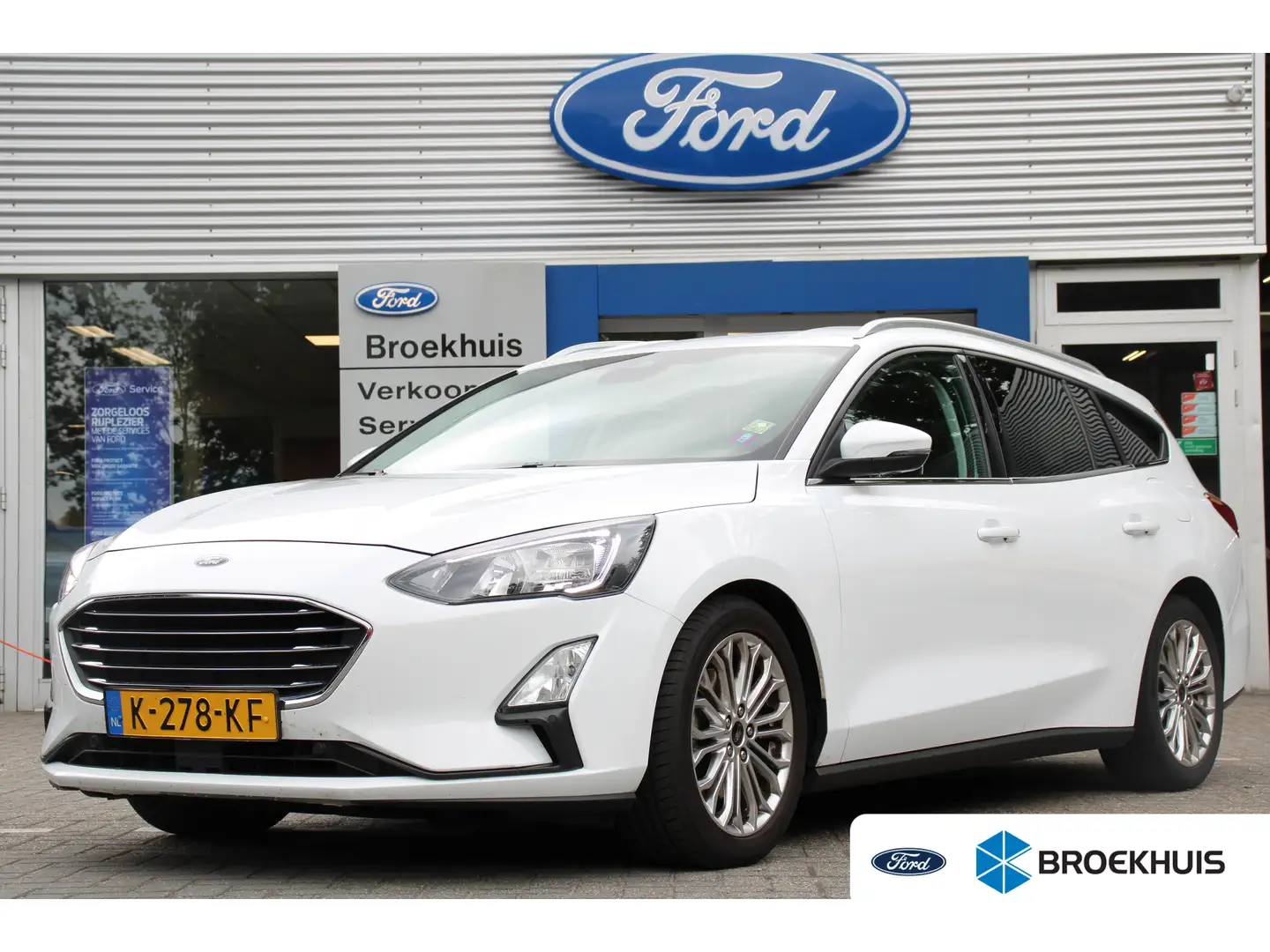 Ford Focus Wagon 1.0EB HYBRID TITANIUM X | WINTERPACK | AGR S Wit - 1