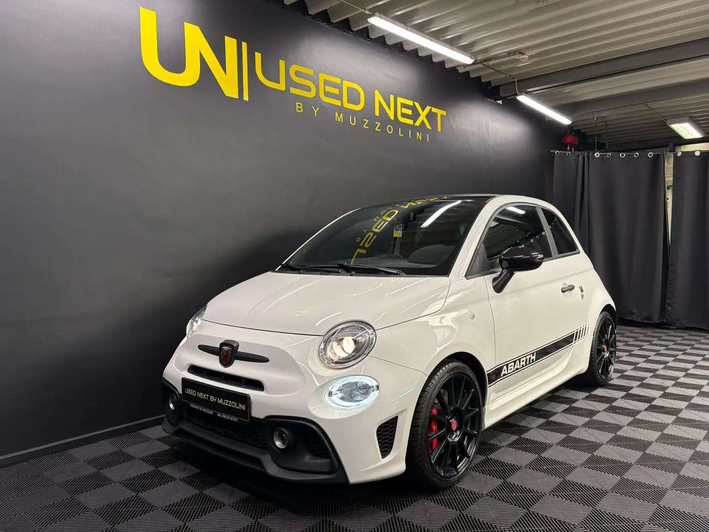 Abarth 500 595 Esseesse / Akrapovic Blanc - 1