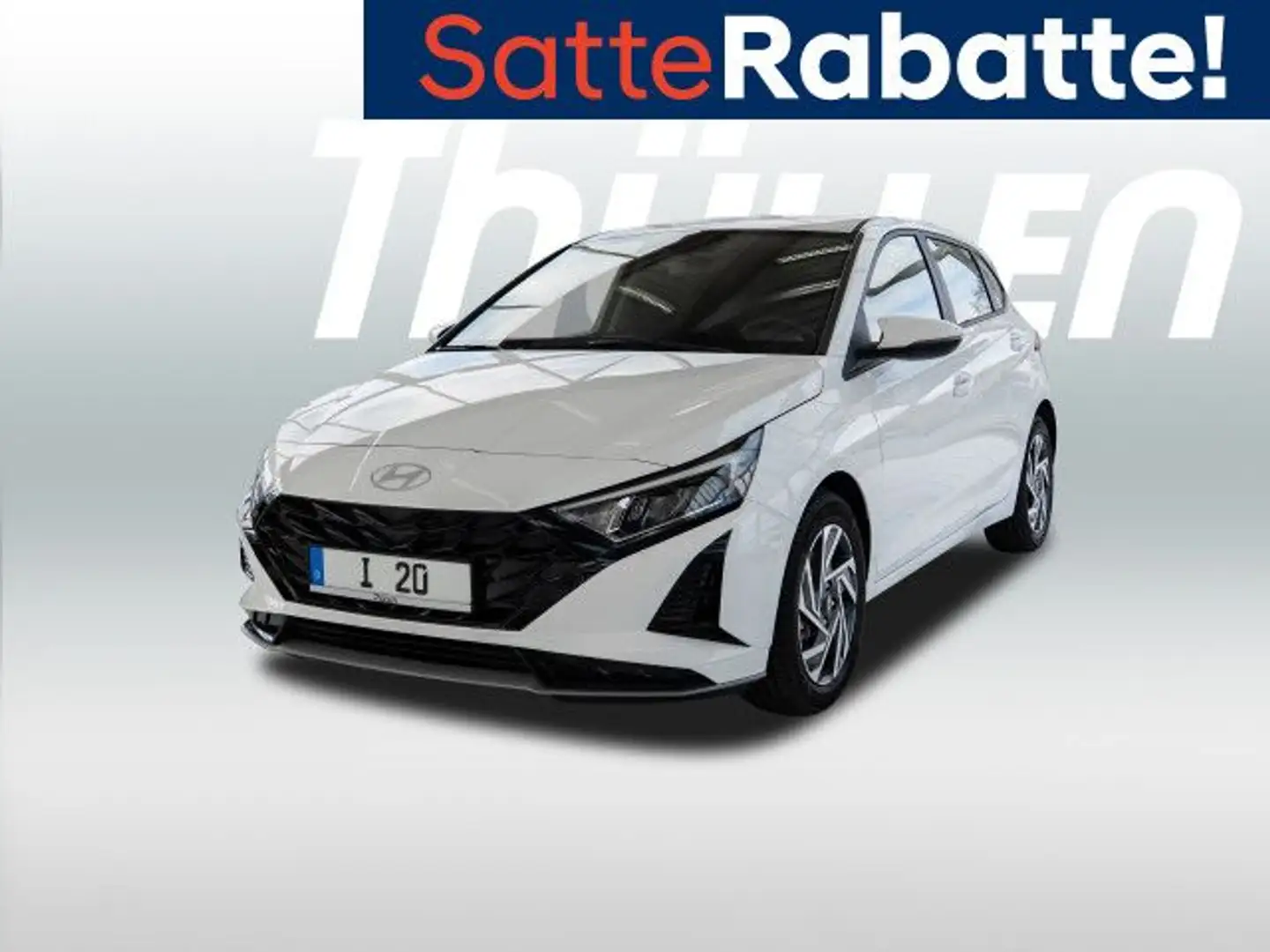 Hyundai i20 Trend LED Komfort BOSE 1.0 Turbo Benzin Navi Wit - 1