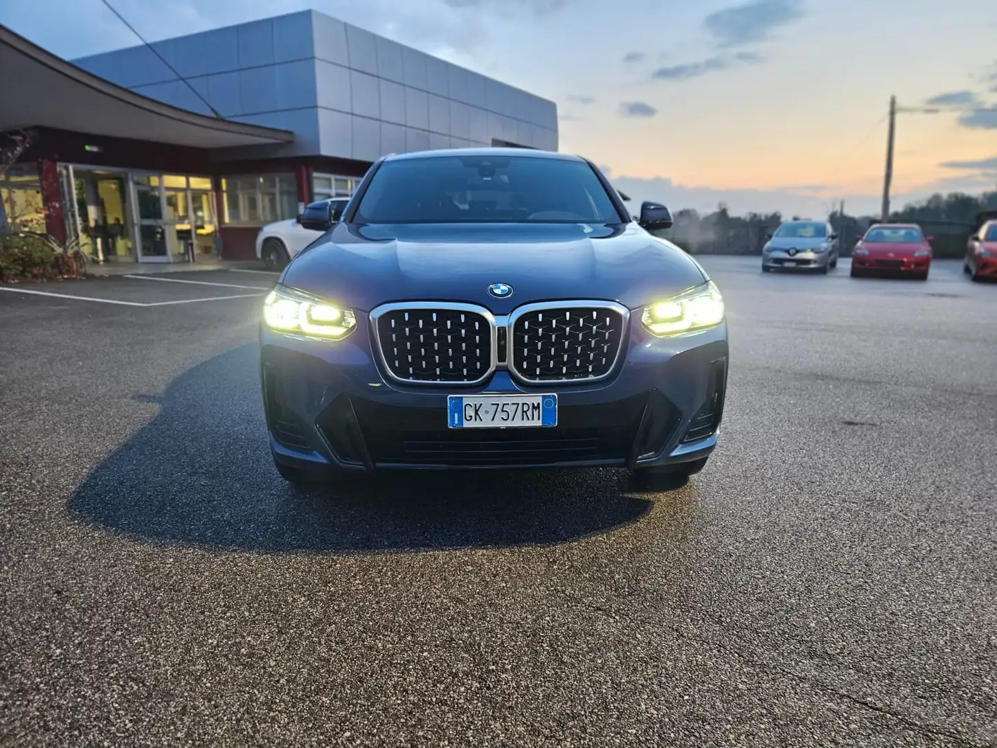 BMW X4 2021 Msport xdrive20d mhev 48V M sport GK757RM Bleu - 2