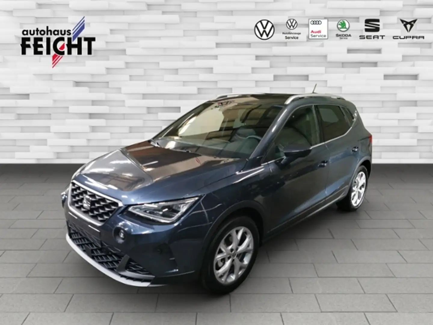 SEAT Arona 1.0 TSI FR+LED+NAVI+RFK+PARKLENK+CARPALY Grau - 1