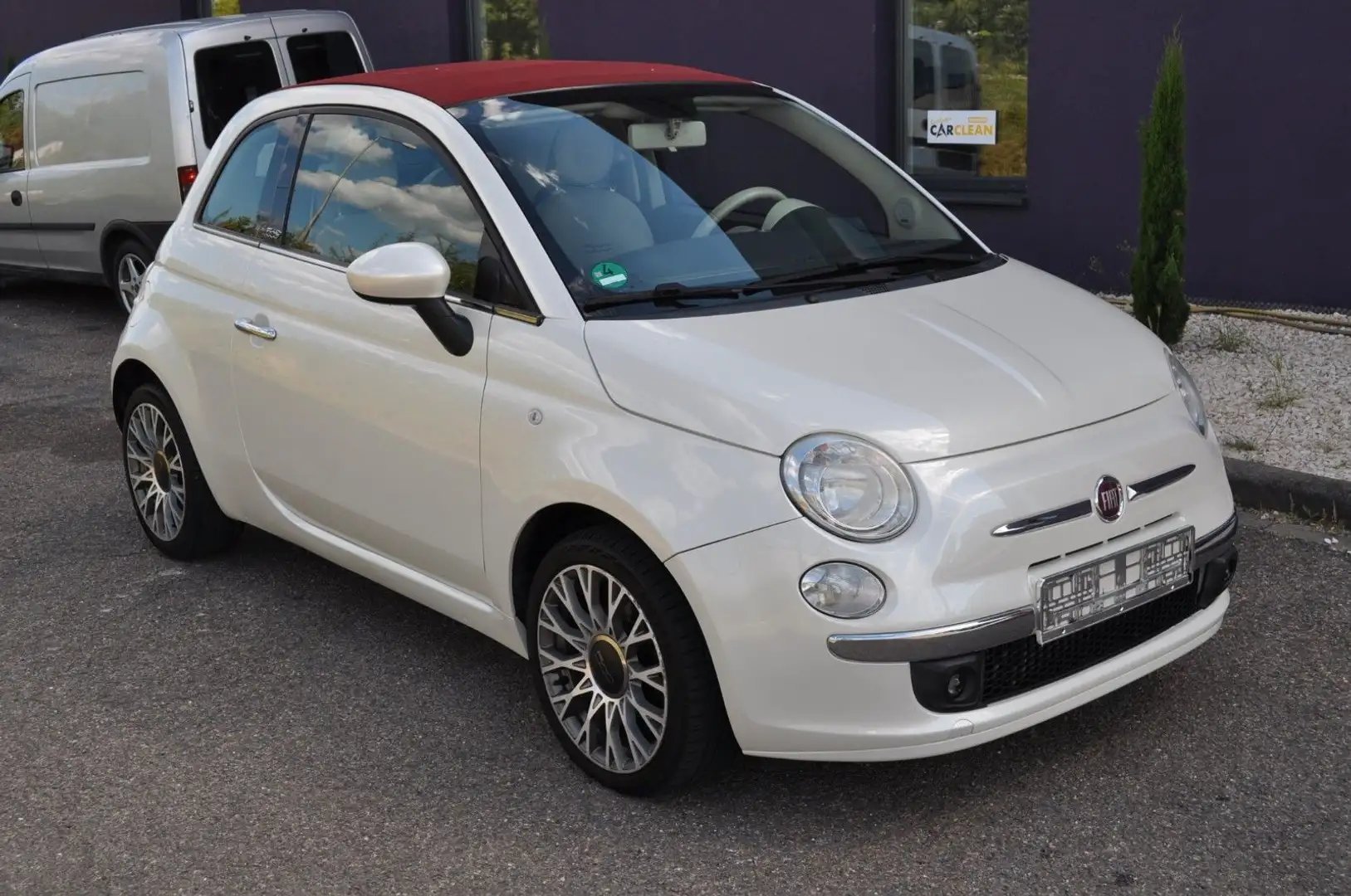 Fiat 500C Lounge * Perlmut-weiss * - 1
