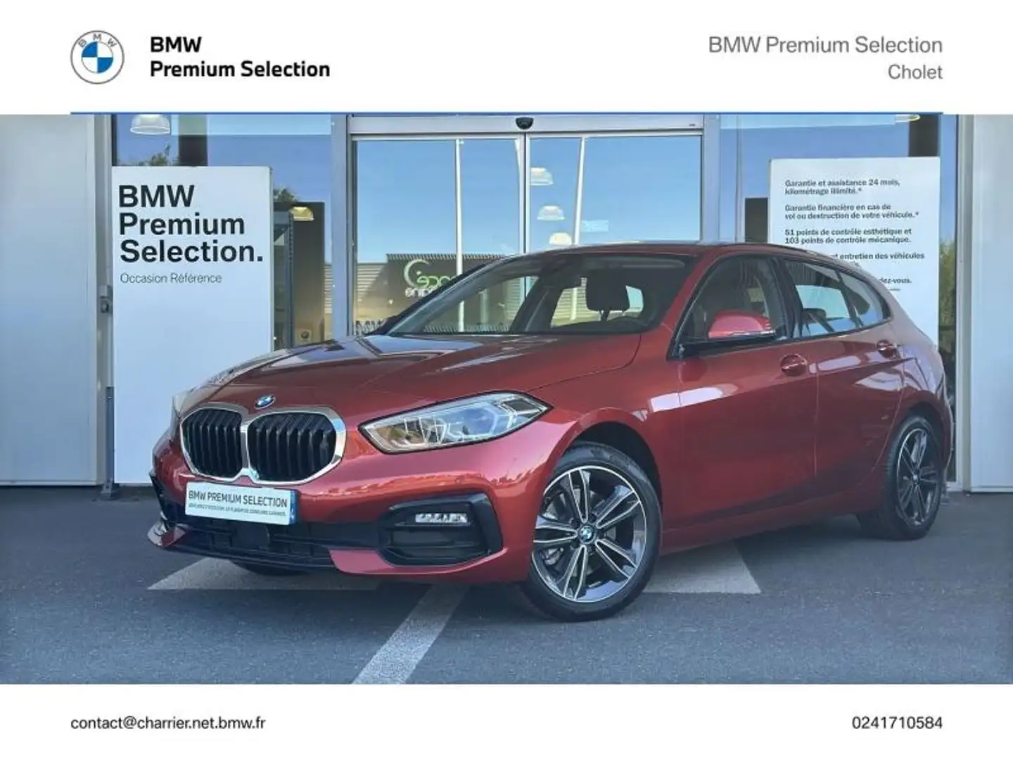 BMW 118 118i 136ch Edition Sport Orange - 1