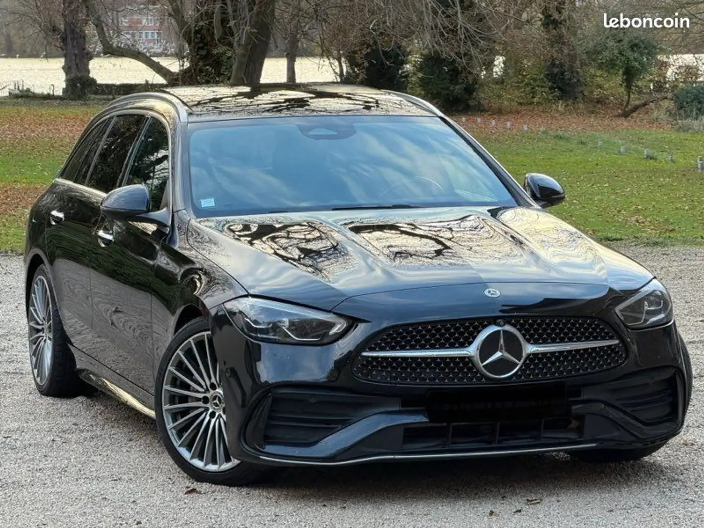Mercedes-Benz C 300 Mercedes C300 hybride diesel pack Amg année 2022 Nero - 1