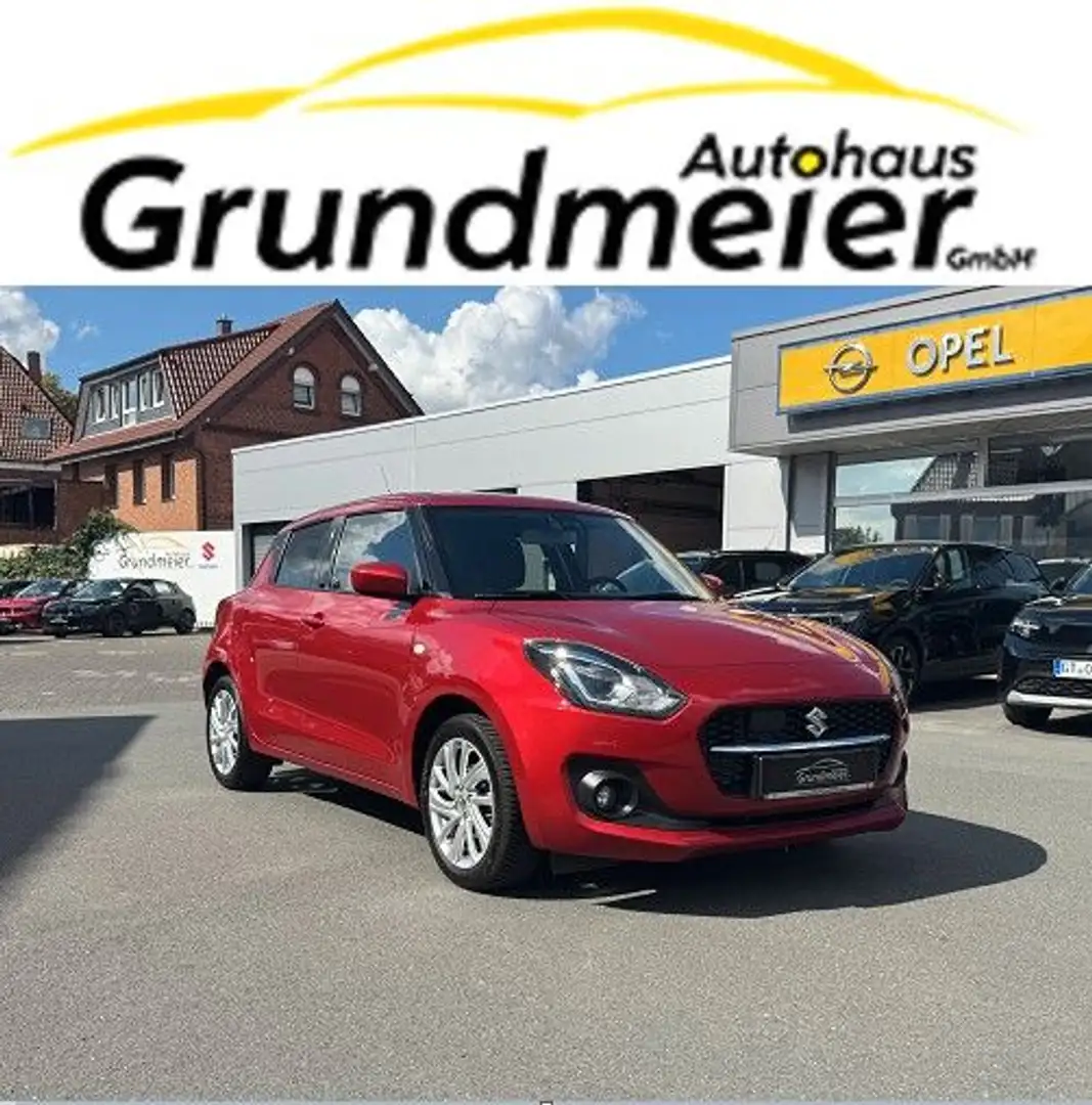 Suzuki Swift Comfort Hybrid/Kamera/LED/Sitzh./Allwetter Rot - 1
