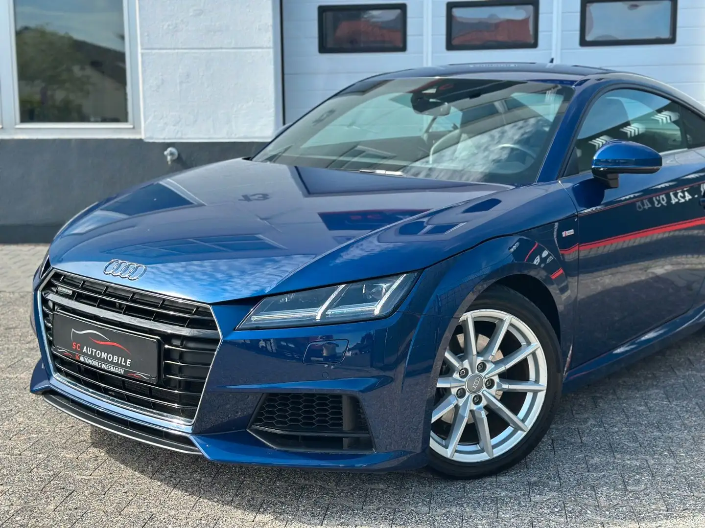 Audi TT Coupe 2.0 TFSI QUATTRO | S-LINE | RAUTE | B&O Niebieski - 1