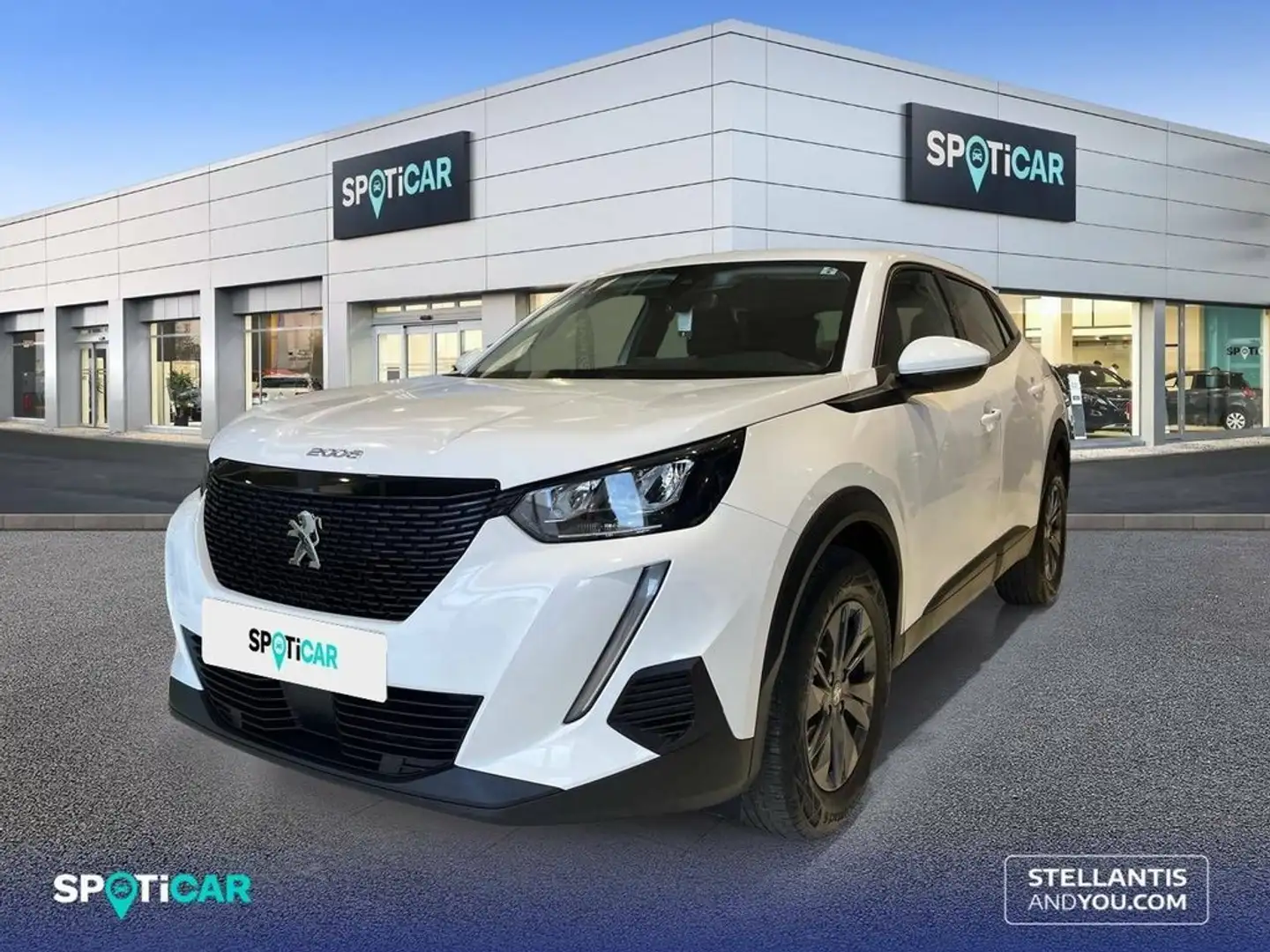 Peugeot 2008 1.2 PureTech S&S Active Pack 100 Wit - 1