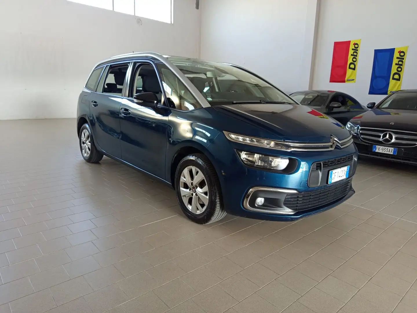 Citroen Grand C4 SpaceTourer Grand C4 SpaceTourer BlueHDi 130 S&S Shine Pack Bleu - 1