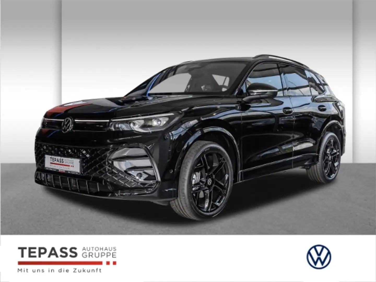 Volkswagen Tiguan 1.5 eTSI R-Line MATRIX NAVI PANO SHZ PDC Schwarz - 1