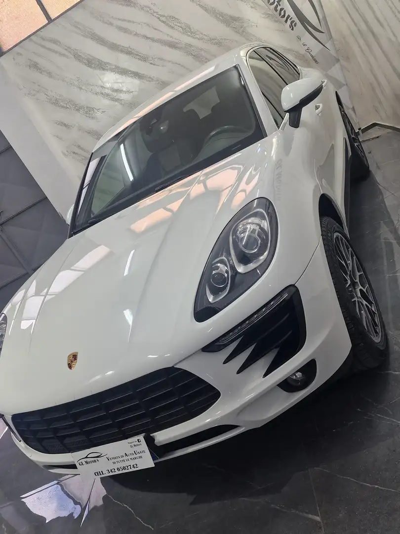 Porsche Macan Macan 3.0d S 250cv pdk Bianco - 2
