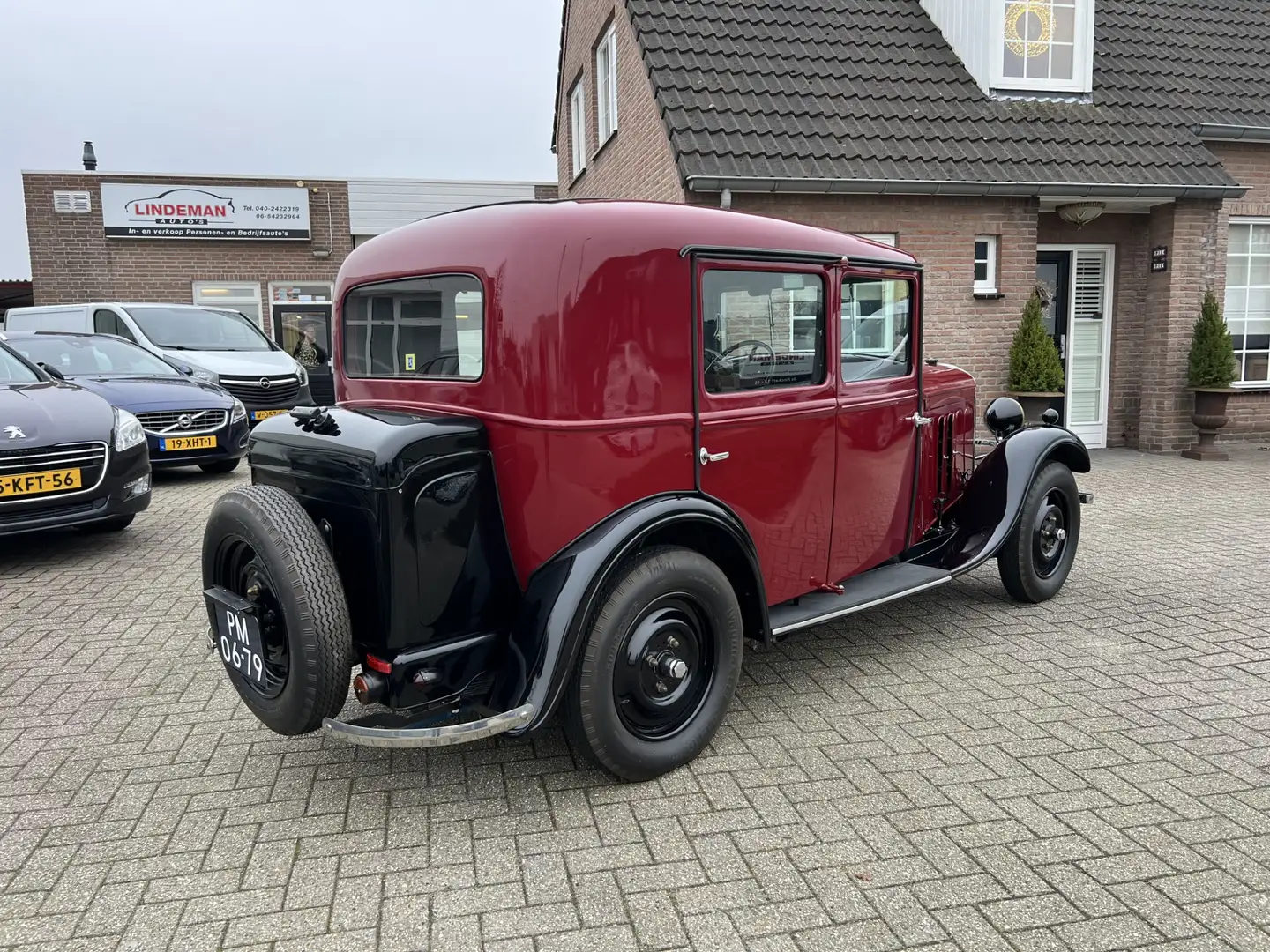 Peugeot 201 C Sedan 1932 (Gerestaureerd) Rood - 2