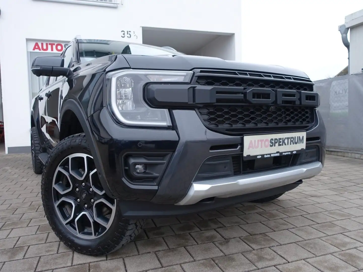 Ford Ranger Wildtrak e-4WD Doppelkabine ACC/B&O/KAMER Noir - 1
